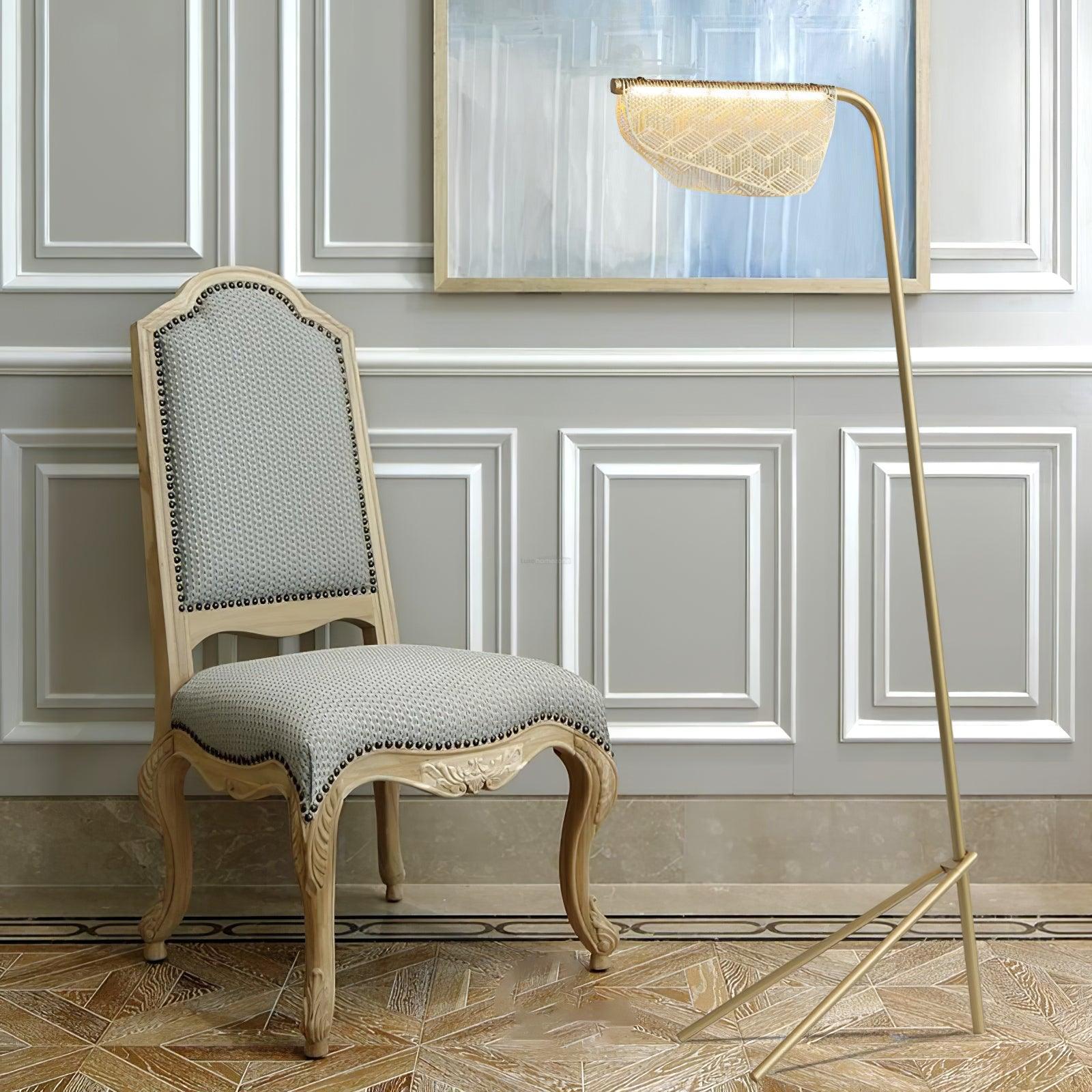 Mediterranea Floor Lamp ∅ 19.3″ - Bent-1-Luxehomezone