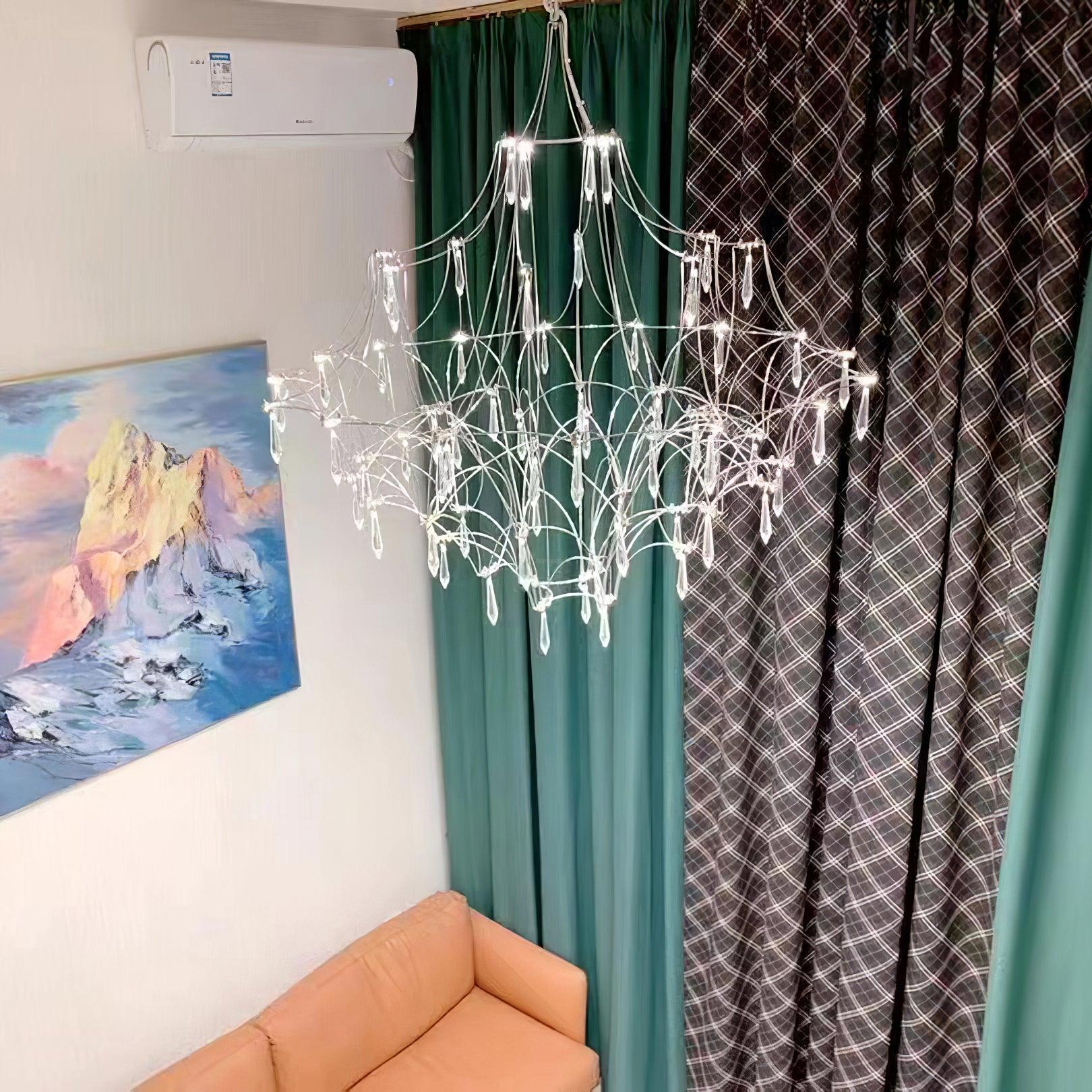 Candle Style Mira Chandeliers ∅ 23.6″ ∅ 31.5″ - Candle-1-Luxehomezone