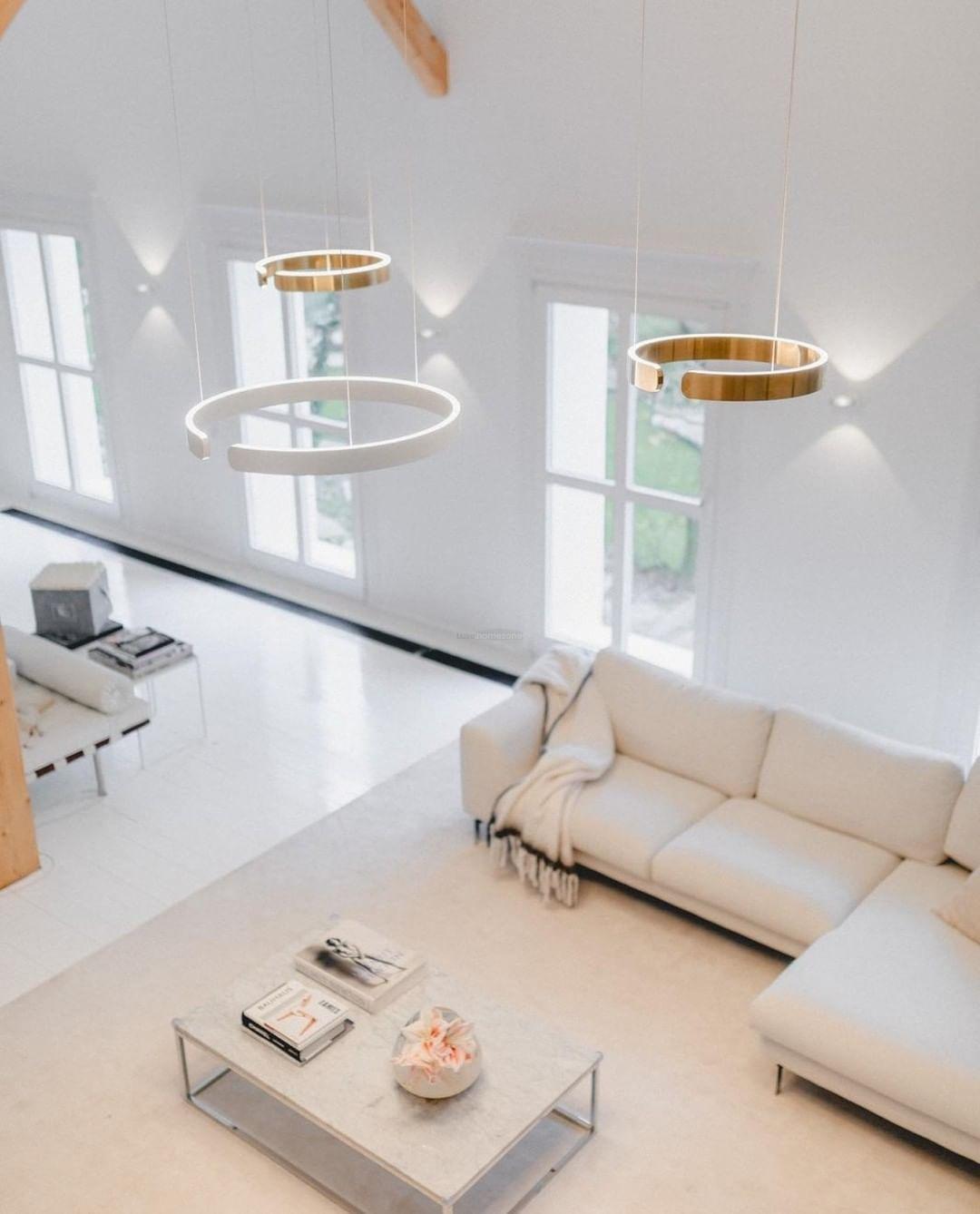 Circular Style Chandelier - ring-1-Luxehomezone