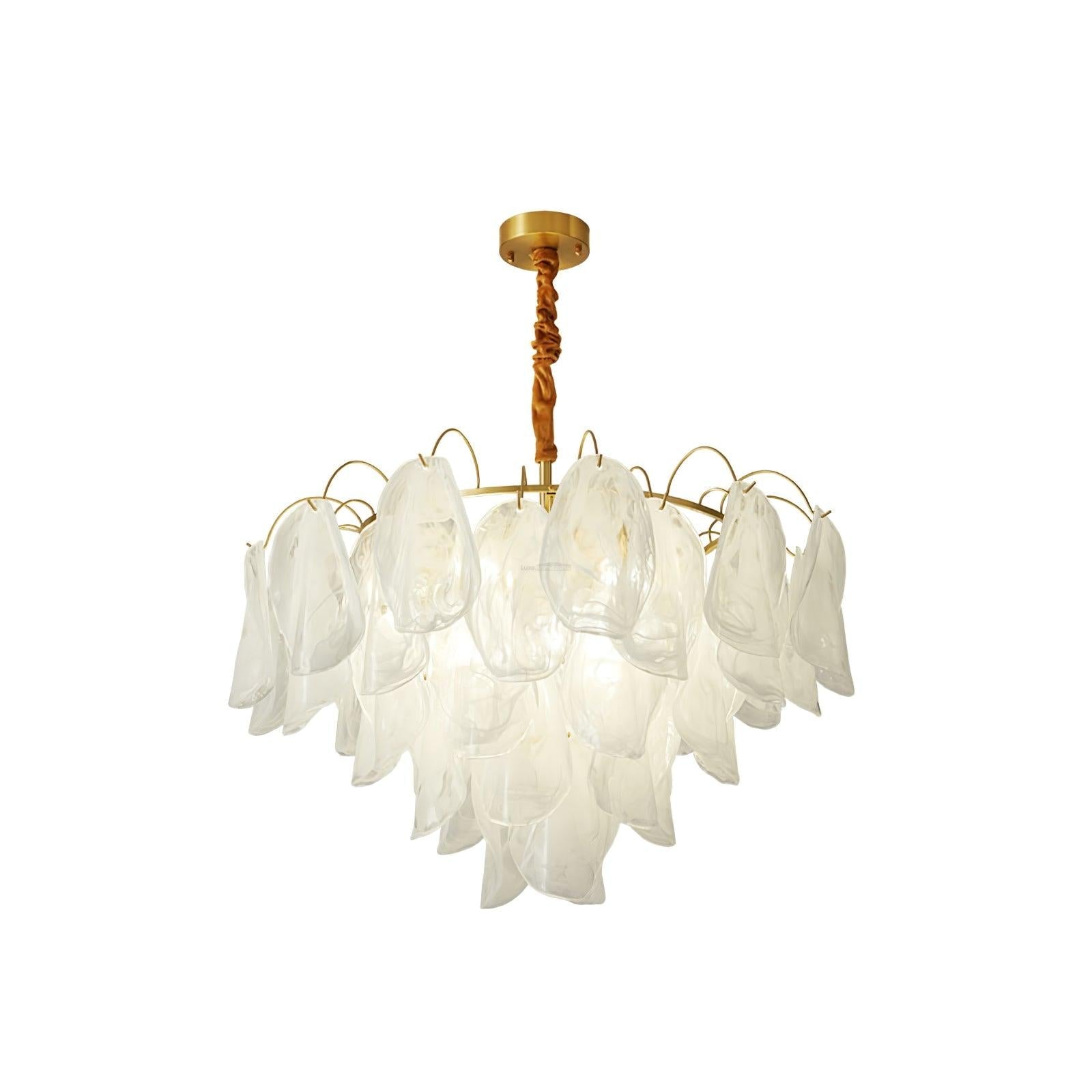 Multi Tier Cloud Glass Pendant - Cylinder-1-Luxehomezone