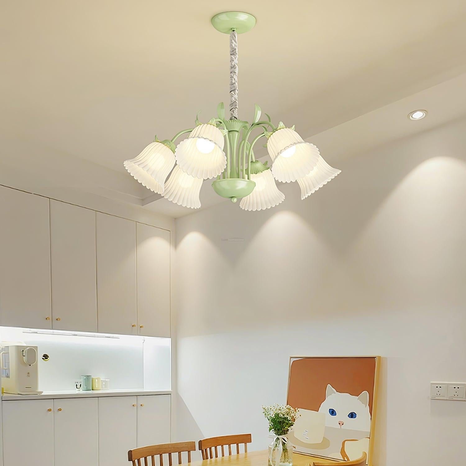 Petunia Chandelier with 6/8 heads - -1-Luxehomezone