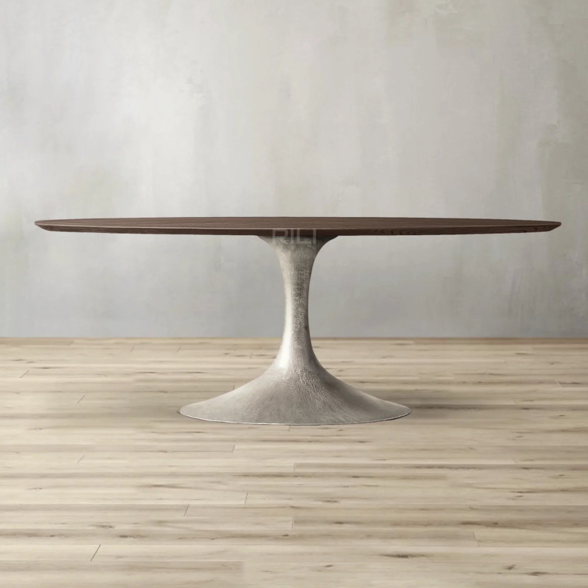 Aero Wood Oval Dining Table
