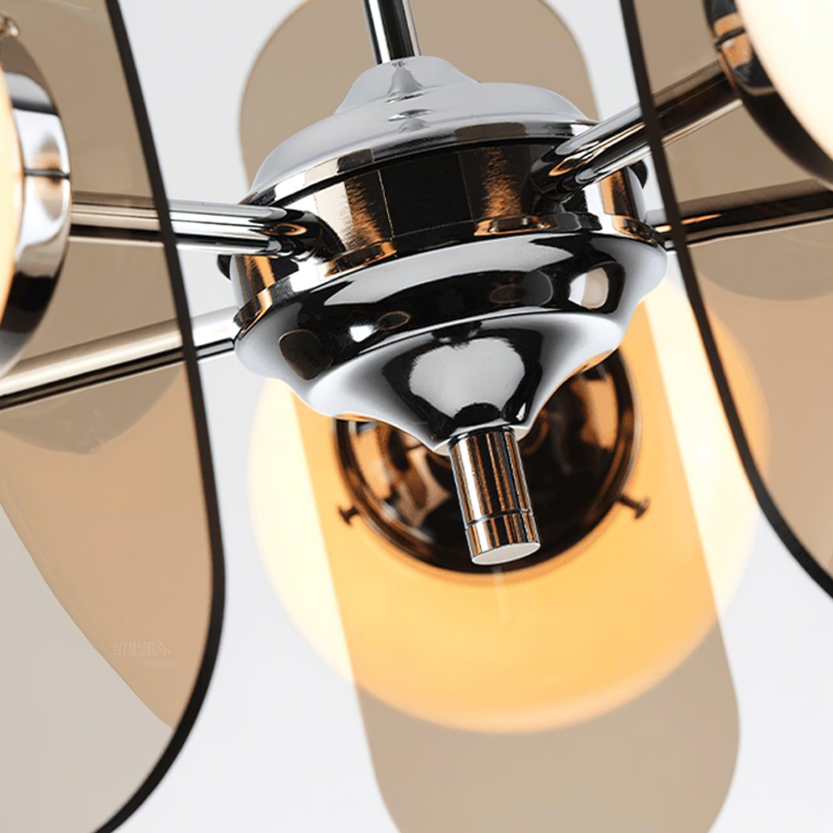 Phosphorescent Chandelier with3/5/6/8 heads - Frown, Optimized-1-Luxehomezone