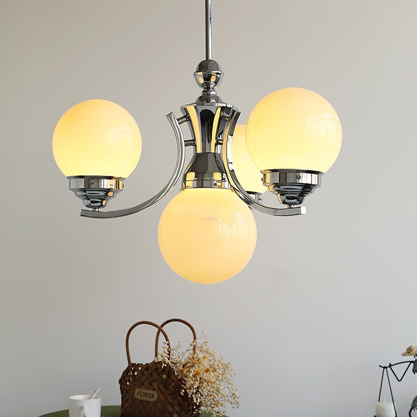 Dewdrop Globe Chandelier ∅ 21.7″ - Bend-1-Luxehomezone