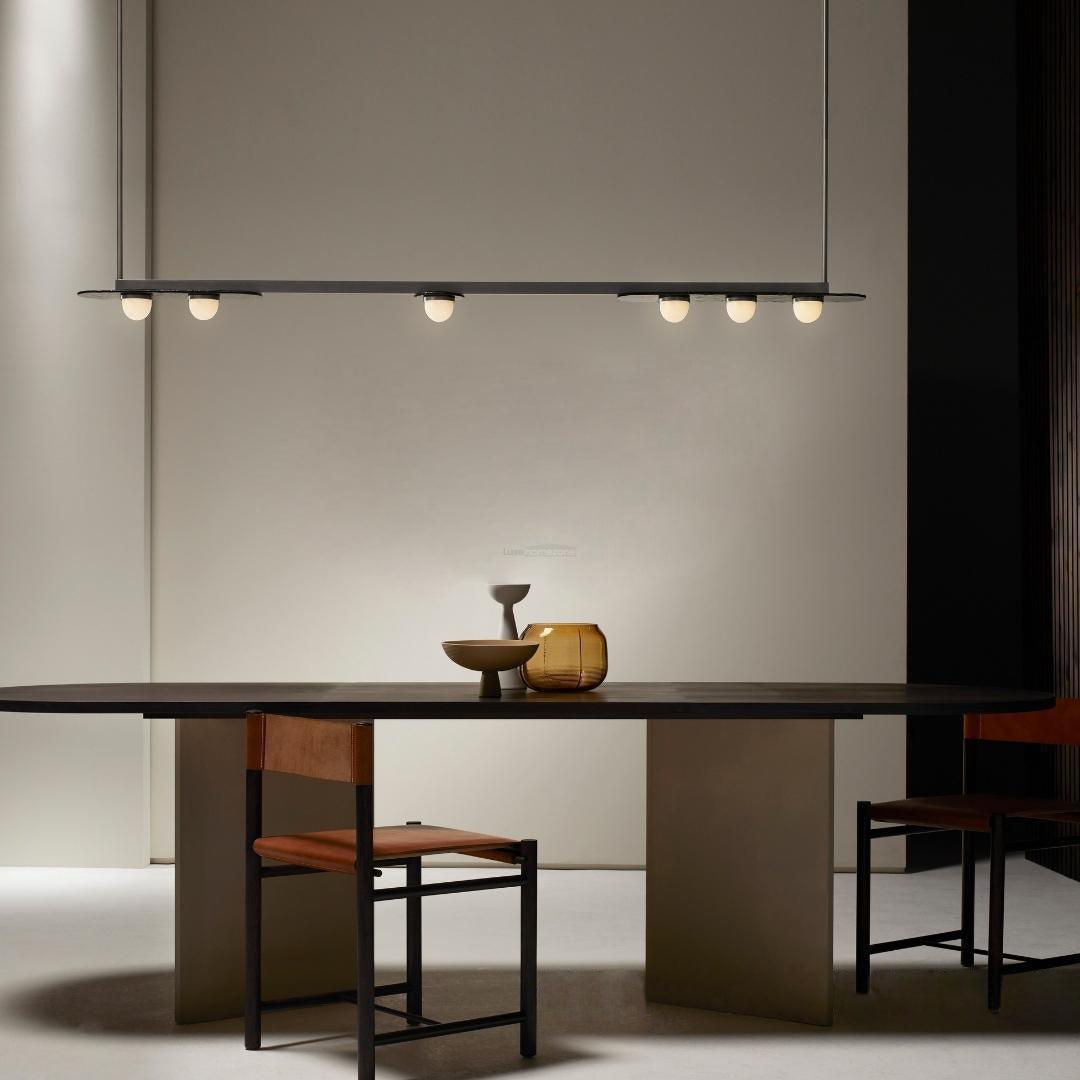 Modulo Horizontal Linear Chandelier - Luxehomezone