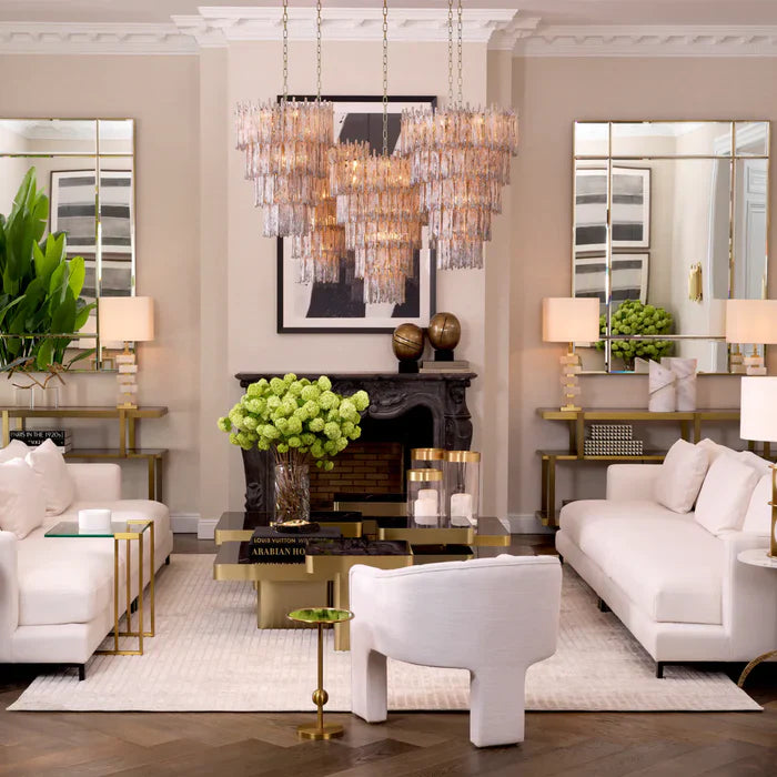 Saint Roch Modern Glass Chandelier