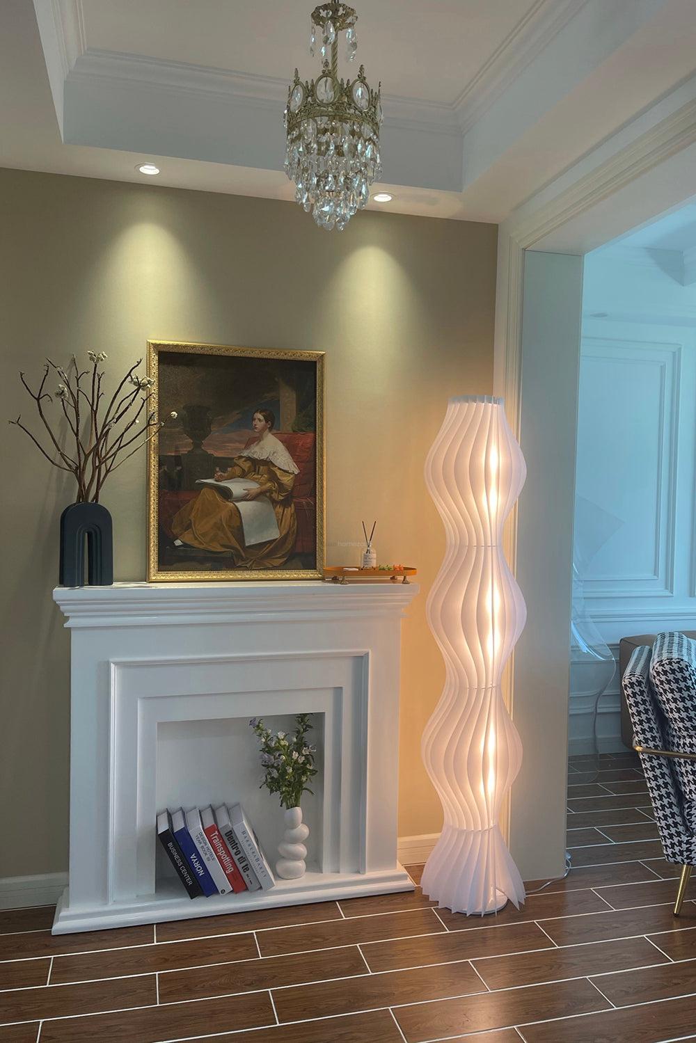 Vapor Floor Lamp Dia 35cm - Pillar-1-Luxehomezone