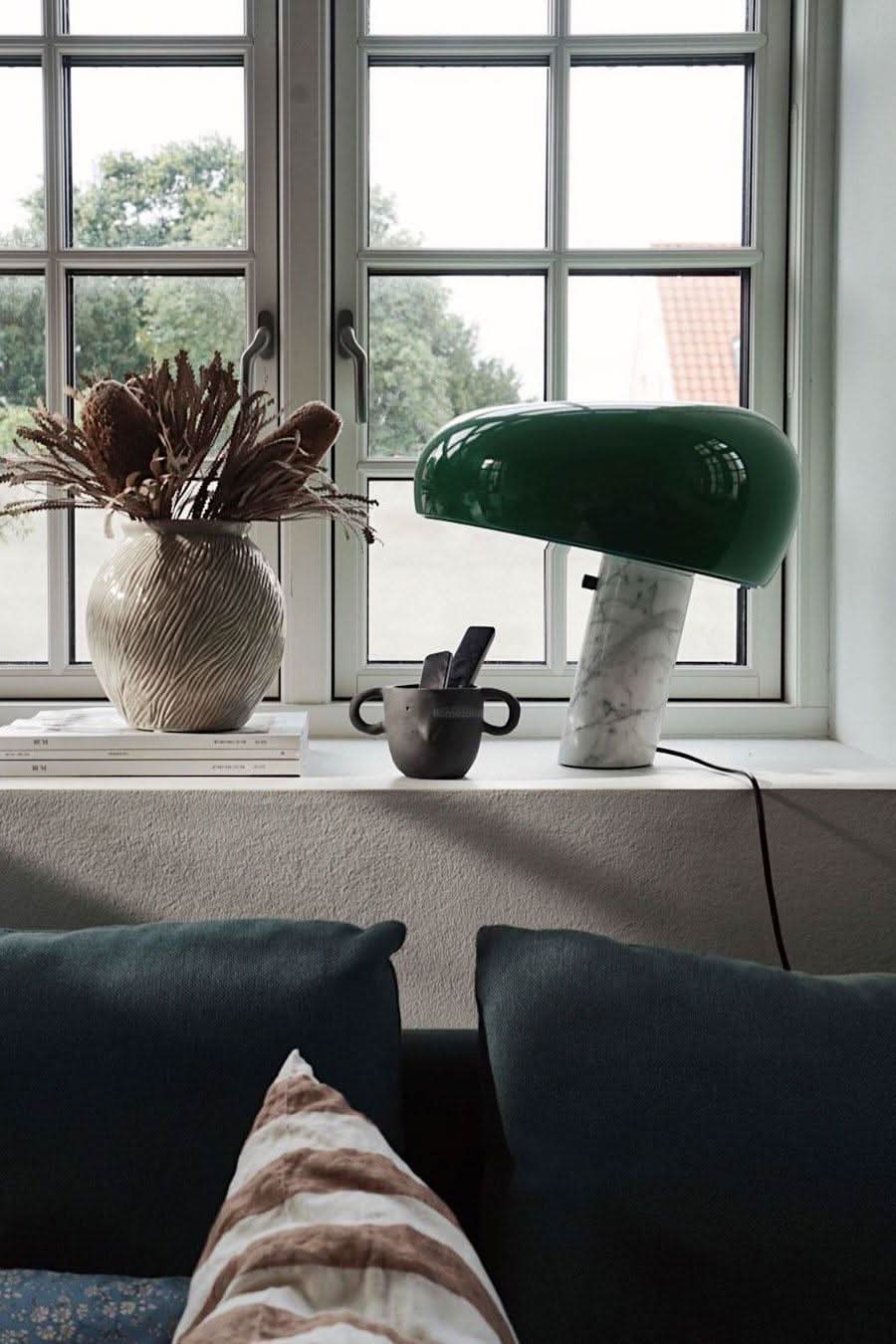 Art Marble Table Lamp ∅ 11''~15.8'' - Luxehomezone