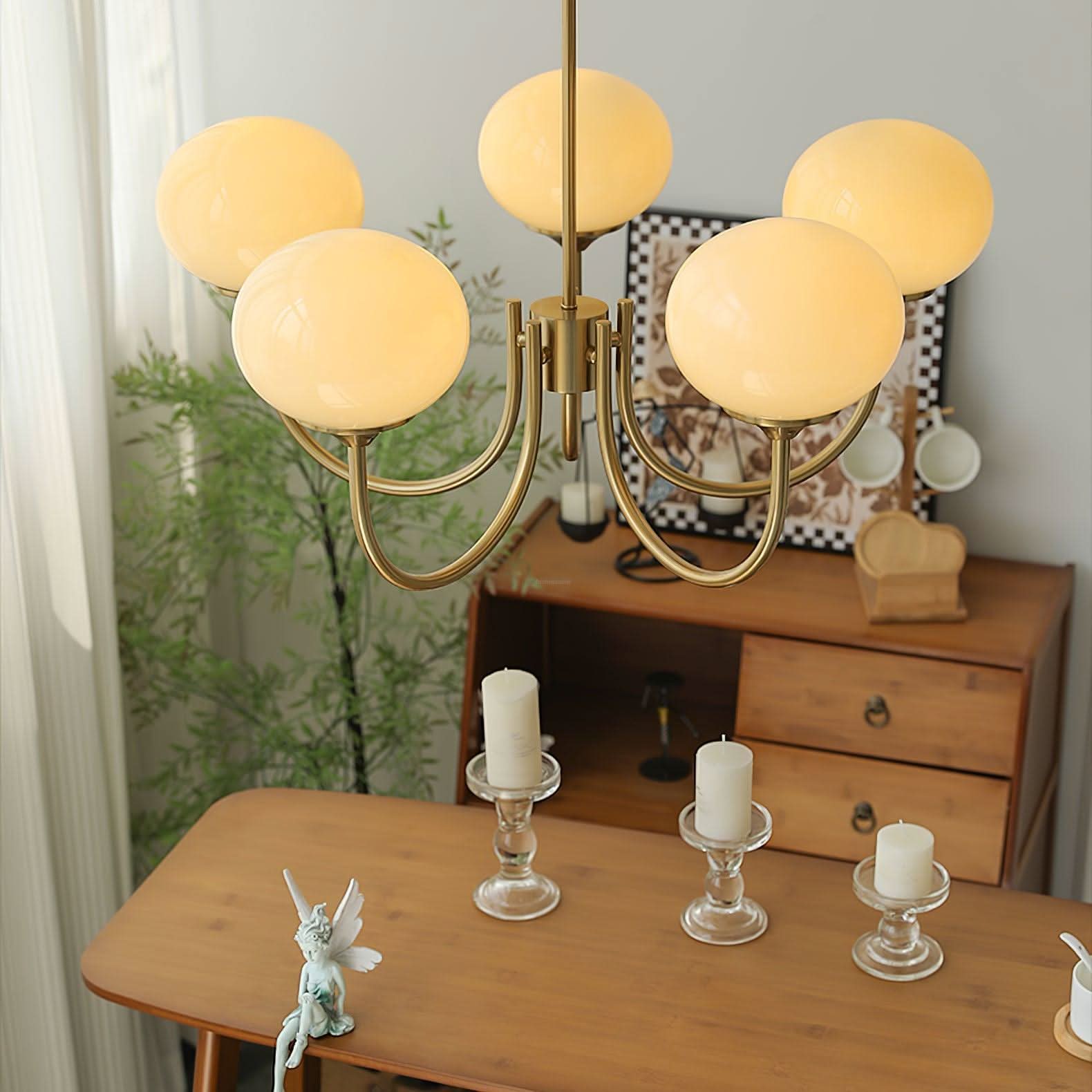 Marshmallow Chandelier 18''  26'' - Luxehomezone
