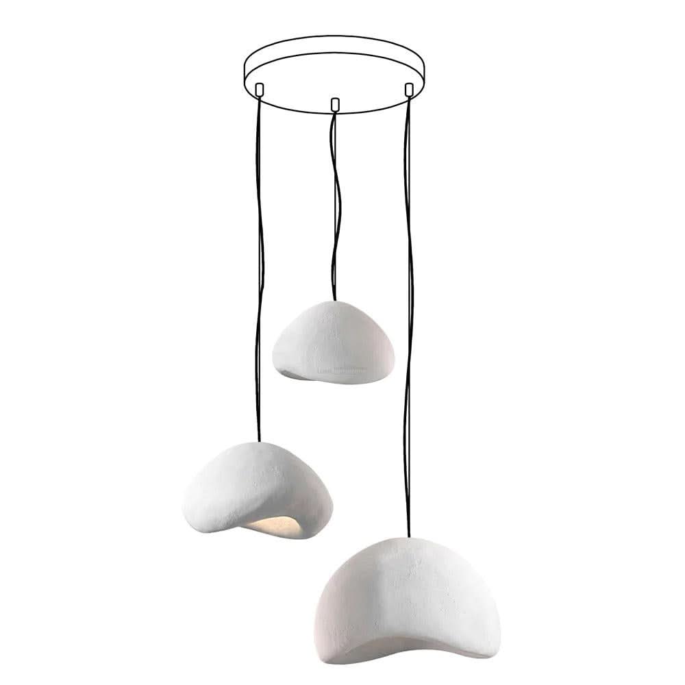 Khmara Chandelier with Rough Combination Type A - Luxehomezone