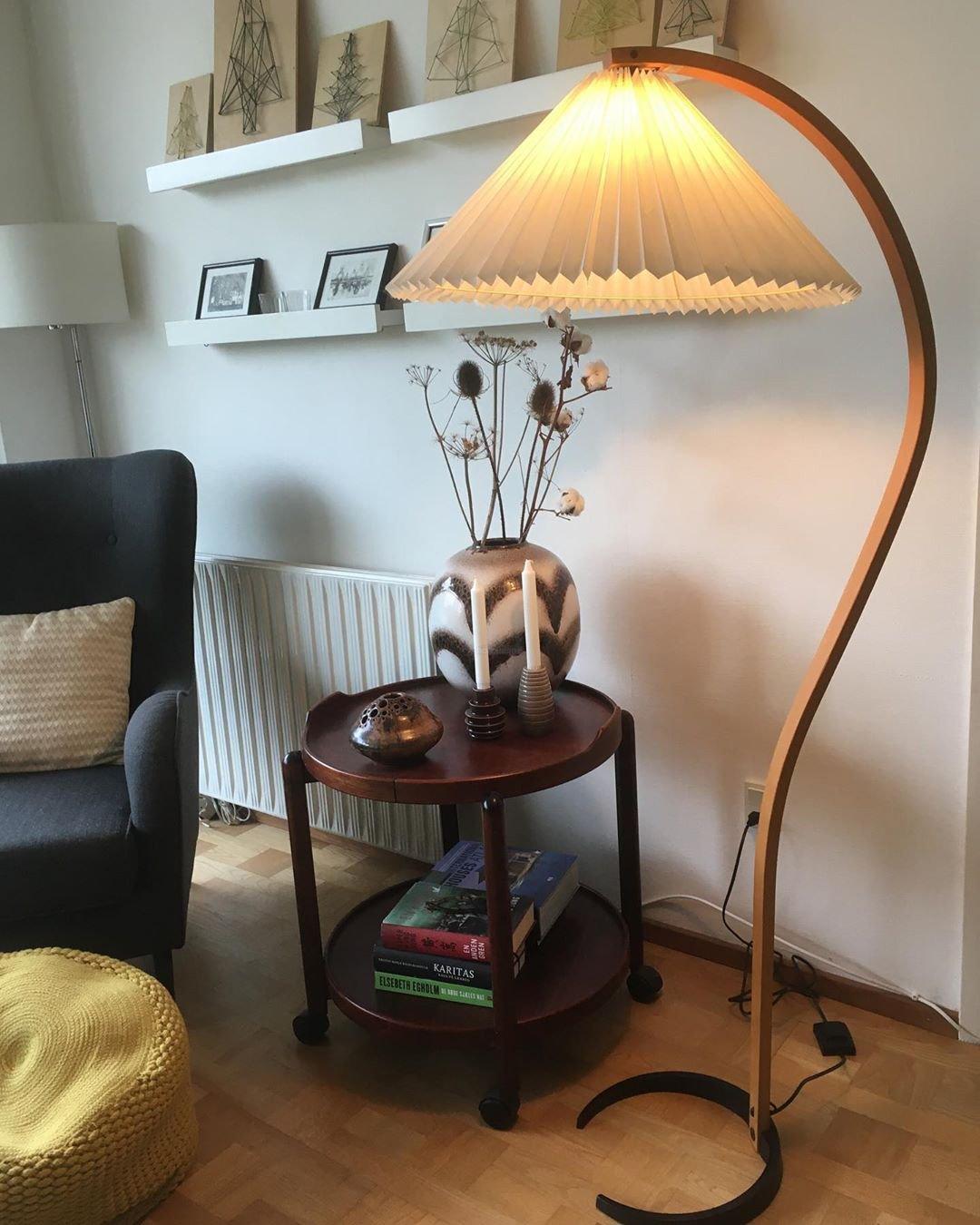 Caprany Floor Lamp - Drapery-1-Luxehomezone