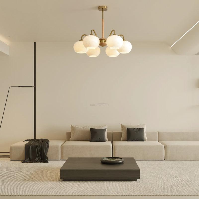 Hans Bergstrom Chandelier ∅ 22.8″ - Bend-1-Luxehomezone