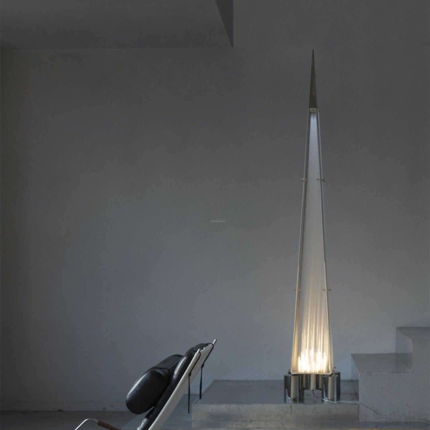 Fragment Floor Lamp  ∅ 12.5″ - Pillar-1-Luxehomezone