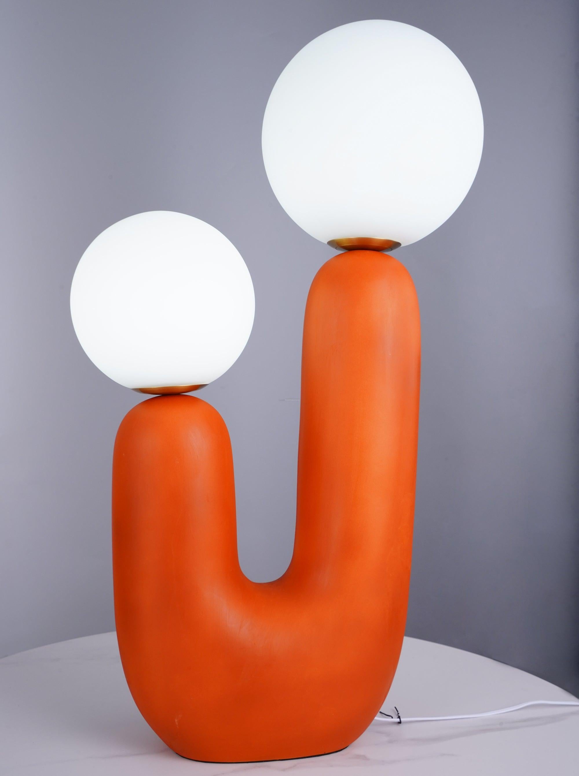 Oo Ceramics Table Lamp ∅ 22.4″ - Candy-1-Luxehomezone