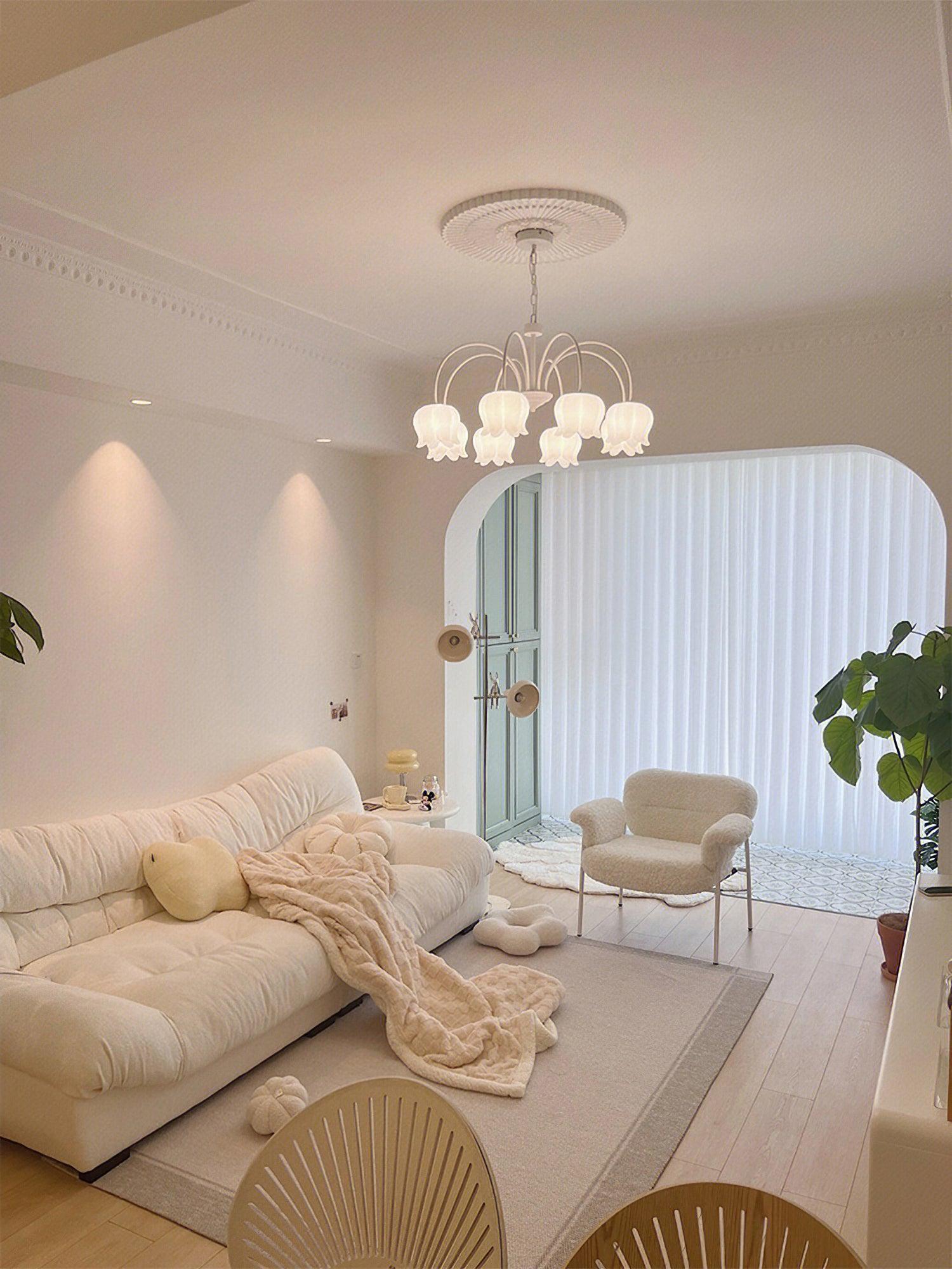 Curved Chandelier 24'' 26'' 32'' - Luxehomezone