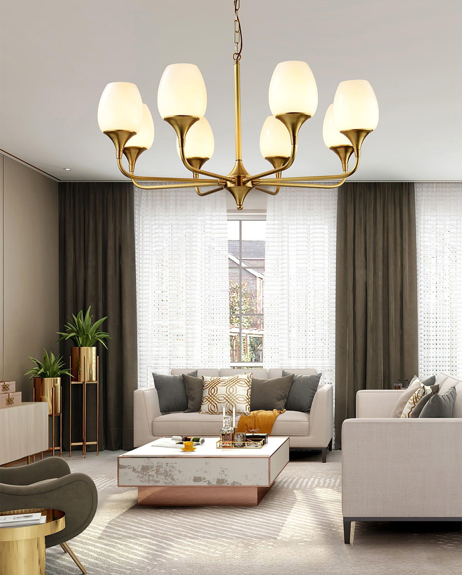 Charlie Chandelier ∅ 29.9″ - Bend-1-Luxehomezone