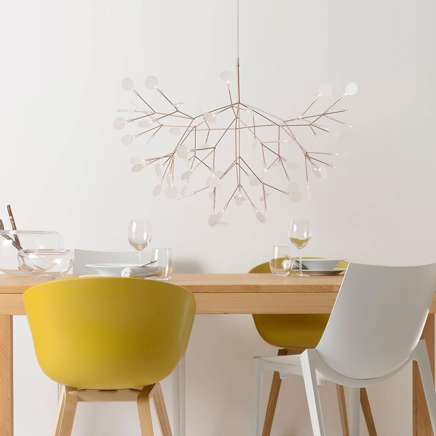 Rose Gold Firefly Chandelier - Luxehomezone