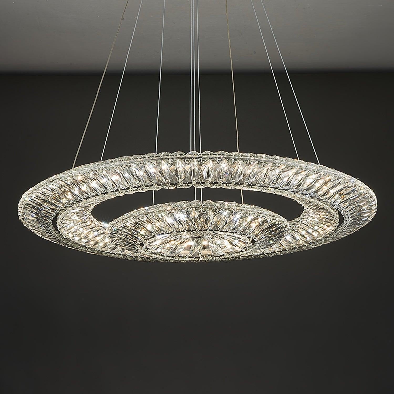 Tanager Geometric Round/Square Chandelier
