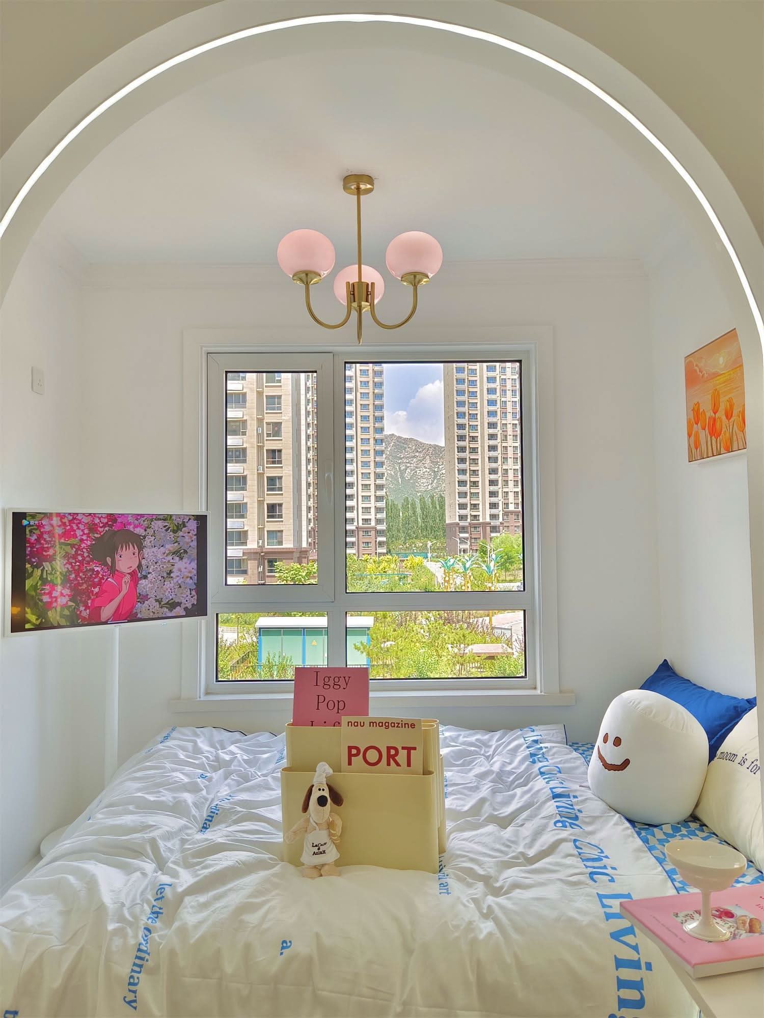 Marshmallow Chandelier 18''  26'' - Luxehomezone