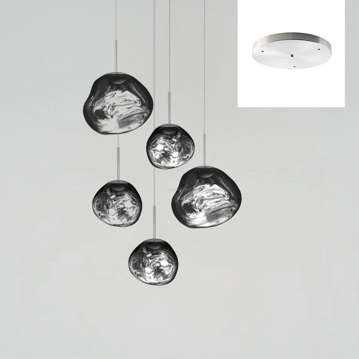 Lava Round Pendant - Luxehomezone