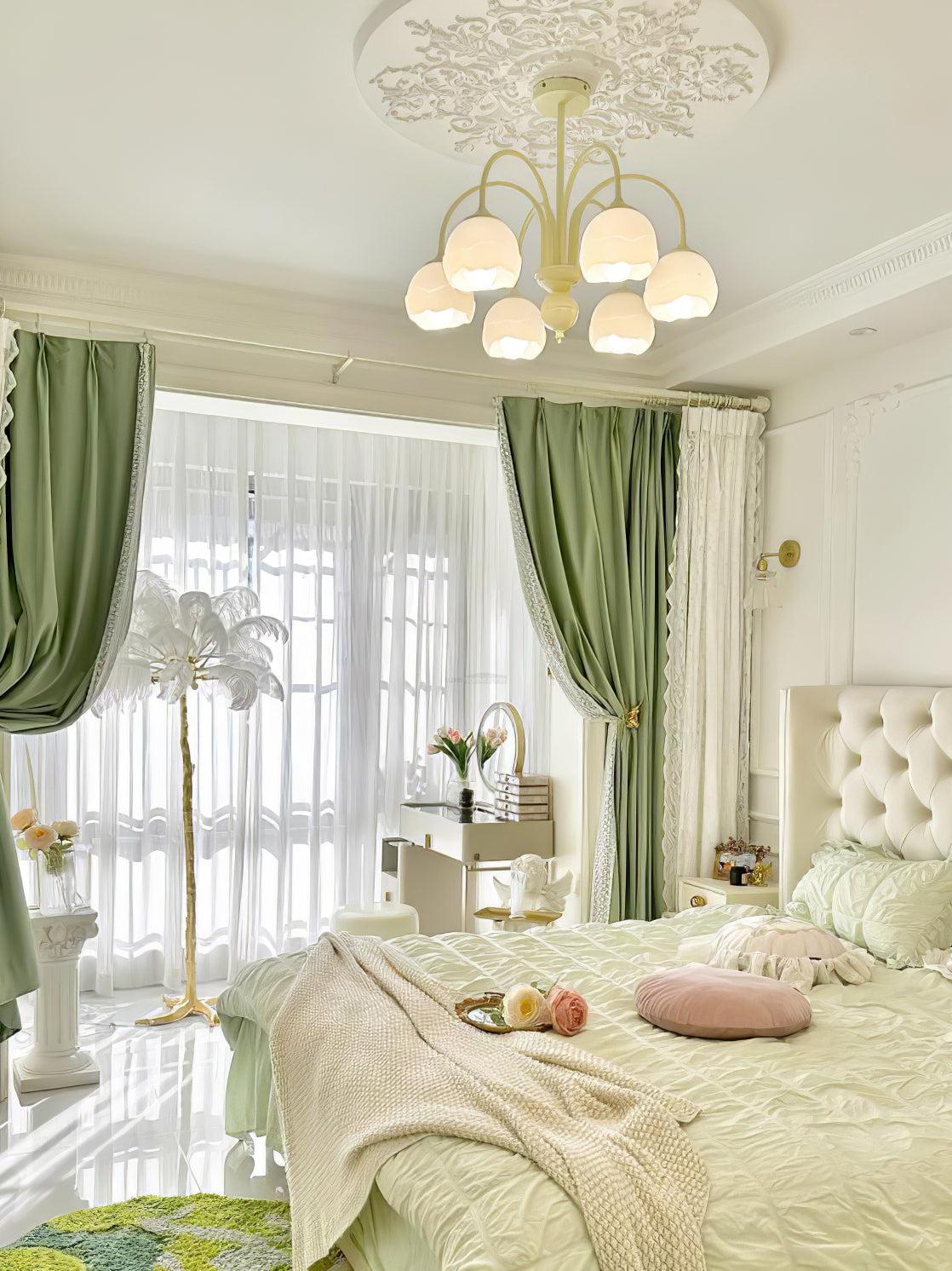 Creamy Chandelier with 5/6/8 heads - Zahara-1-Luxehomezone