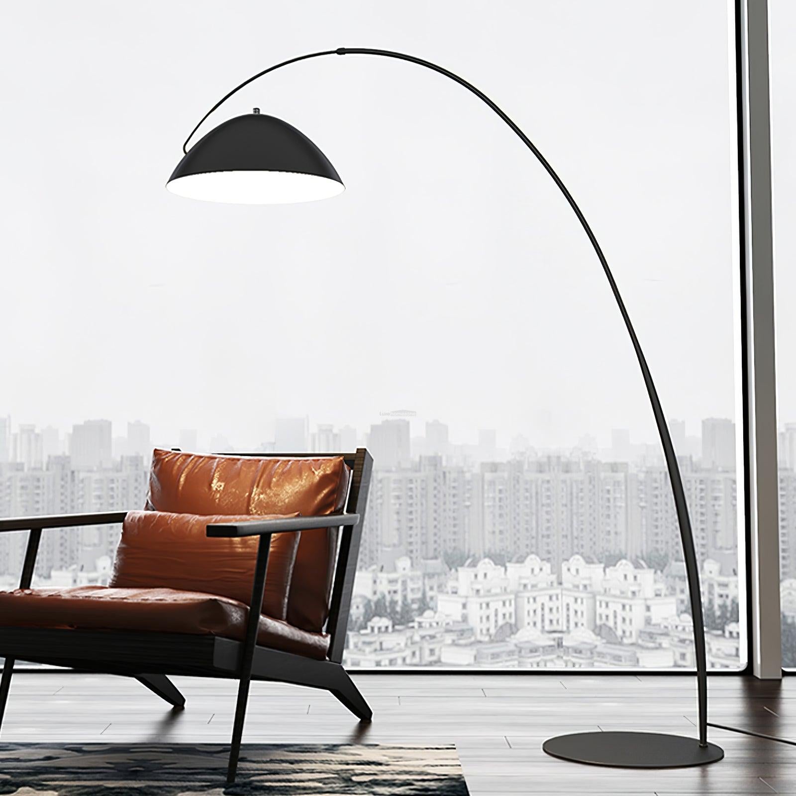 Pluma Floor Lamp ∅ 57.5″ - Bent-1-Luxehomezone