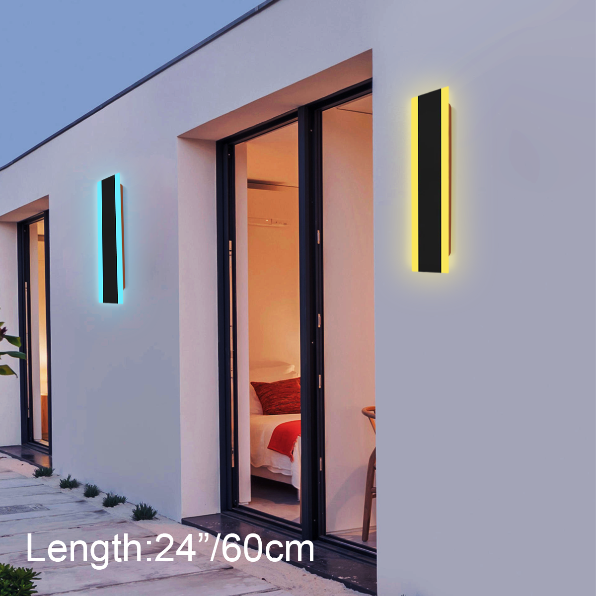 Harper Waterproof RGB Outdoor Wall Lights - Harper-1-Luxehomezone