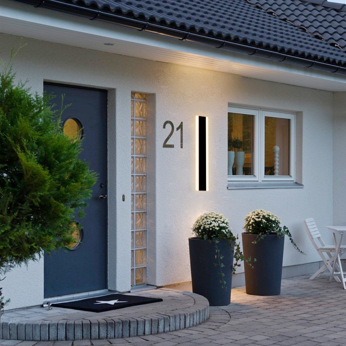 Harper Waterproof LED Outdoor Wall Light - Harper-1-Luxehomezone