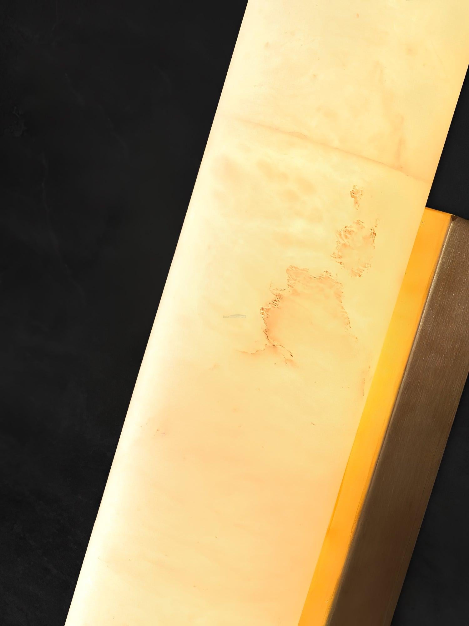 Callisto Wall Sconce Alabaster - Alabaster, Alabaster Wall Lamp-1-Luxehomezone
