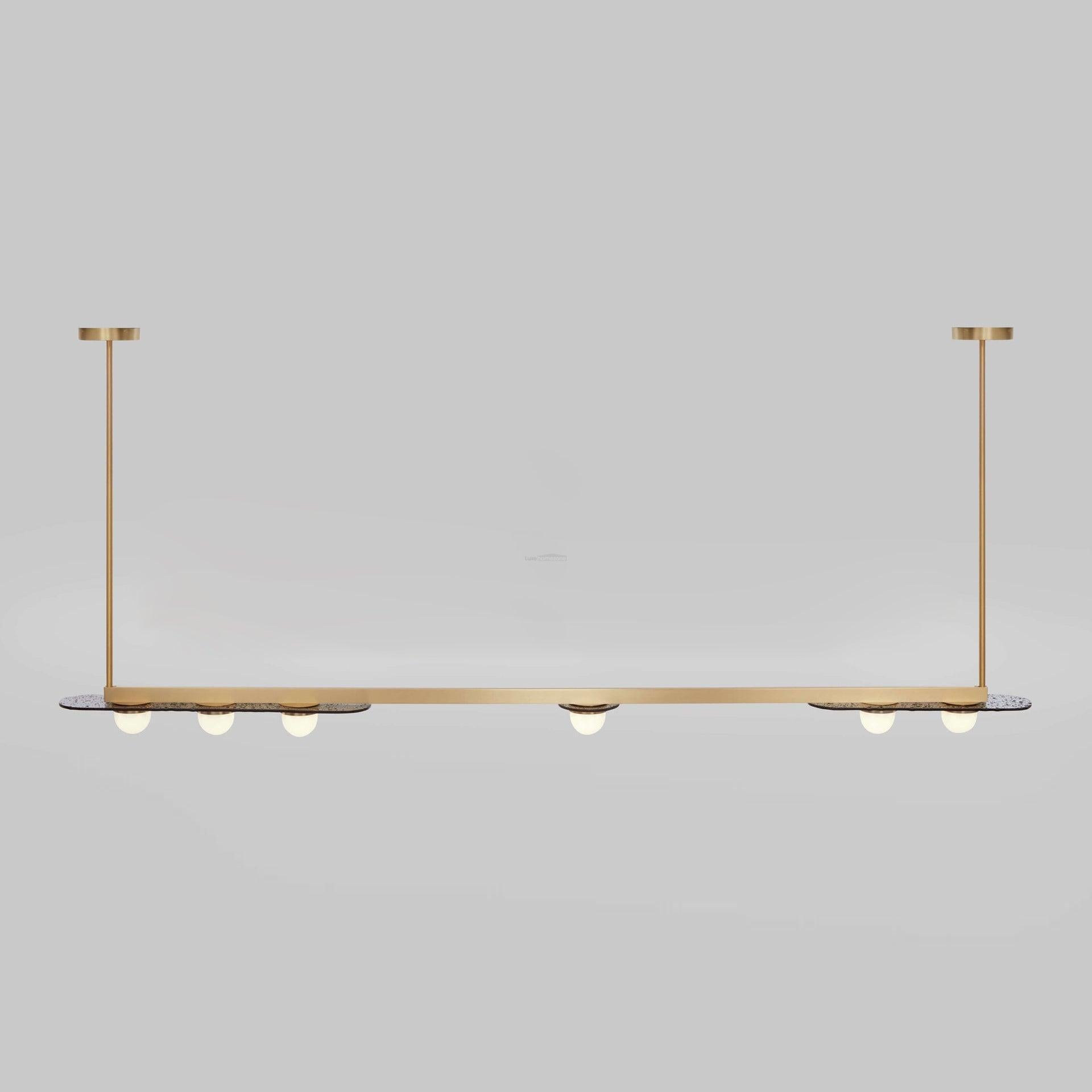 Modulo Horizontal Linear Chandelier - Luxehomezone