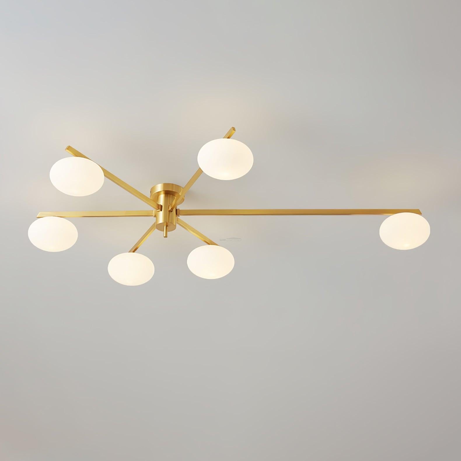 Ceiling Lamp with 3/5/6 heads - Optimized, Semi Flush Mounts-1-Luxehomezone