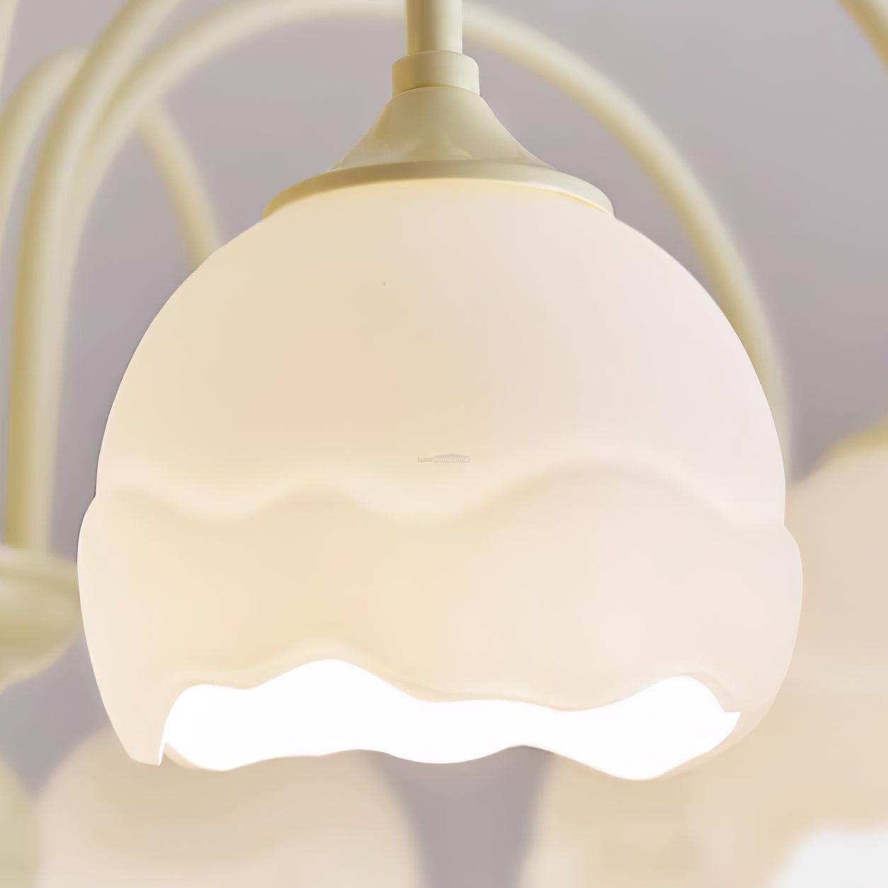 Creamy Chandelier with 5/6/8 heads - Zahara-1-Luxehomezone