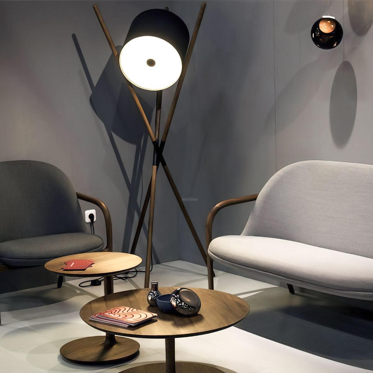 Shift Lamp Floor Lamp ∅ 22.8″ - Lava-1-Luxehomezone