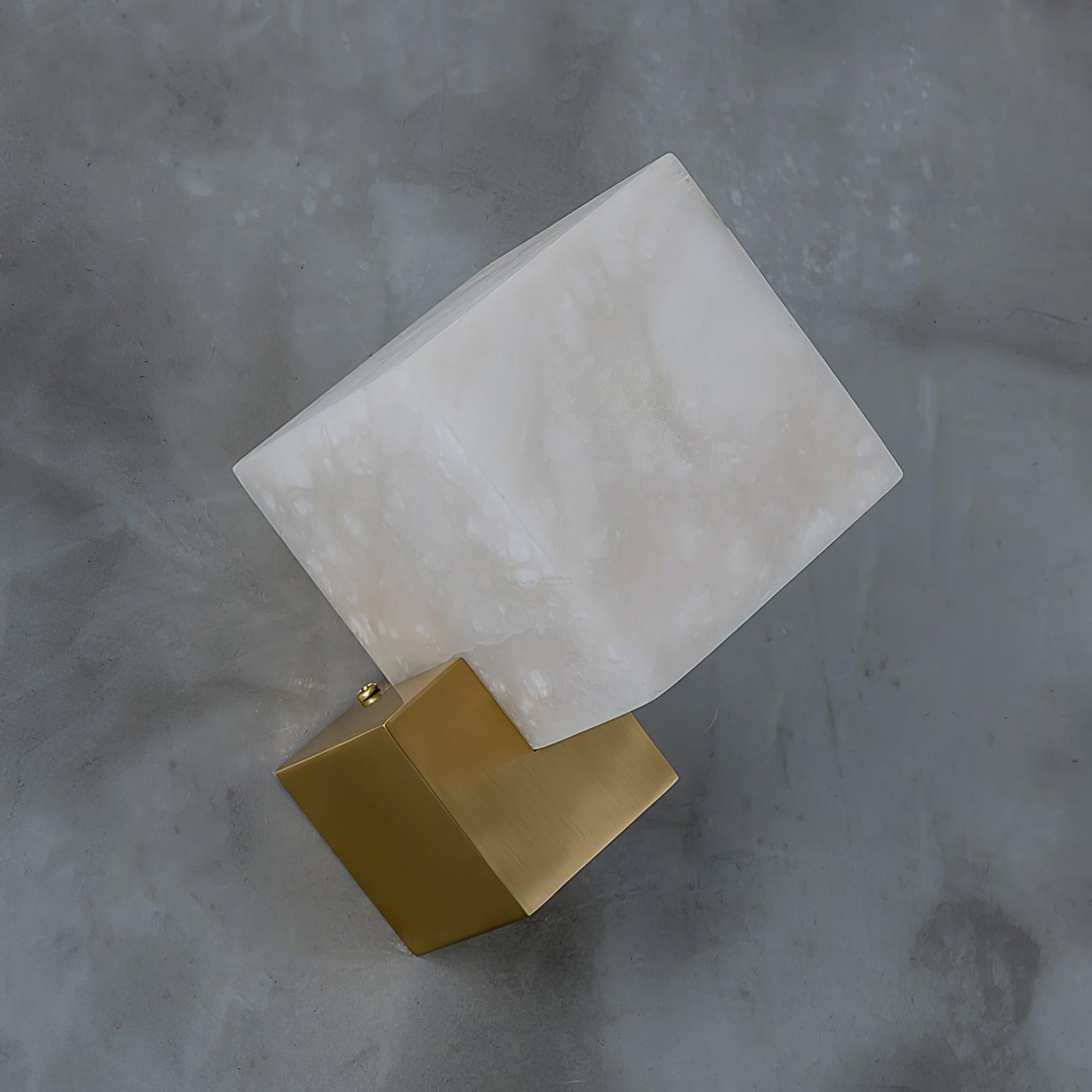 Gatsby Alabaster Wall Sconce - Alabaster, Alabaster Wall Lamp-1-Luxehomezone