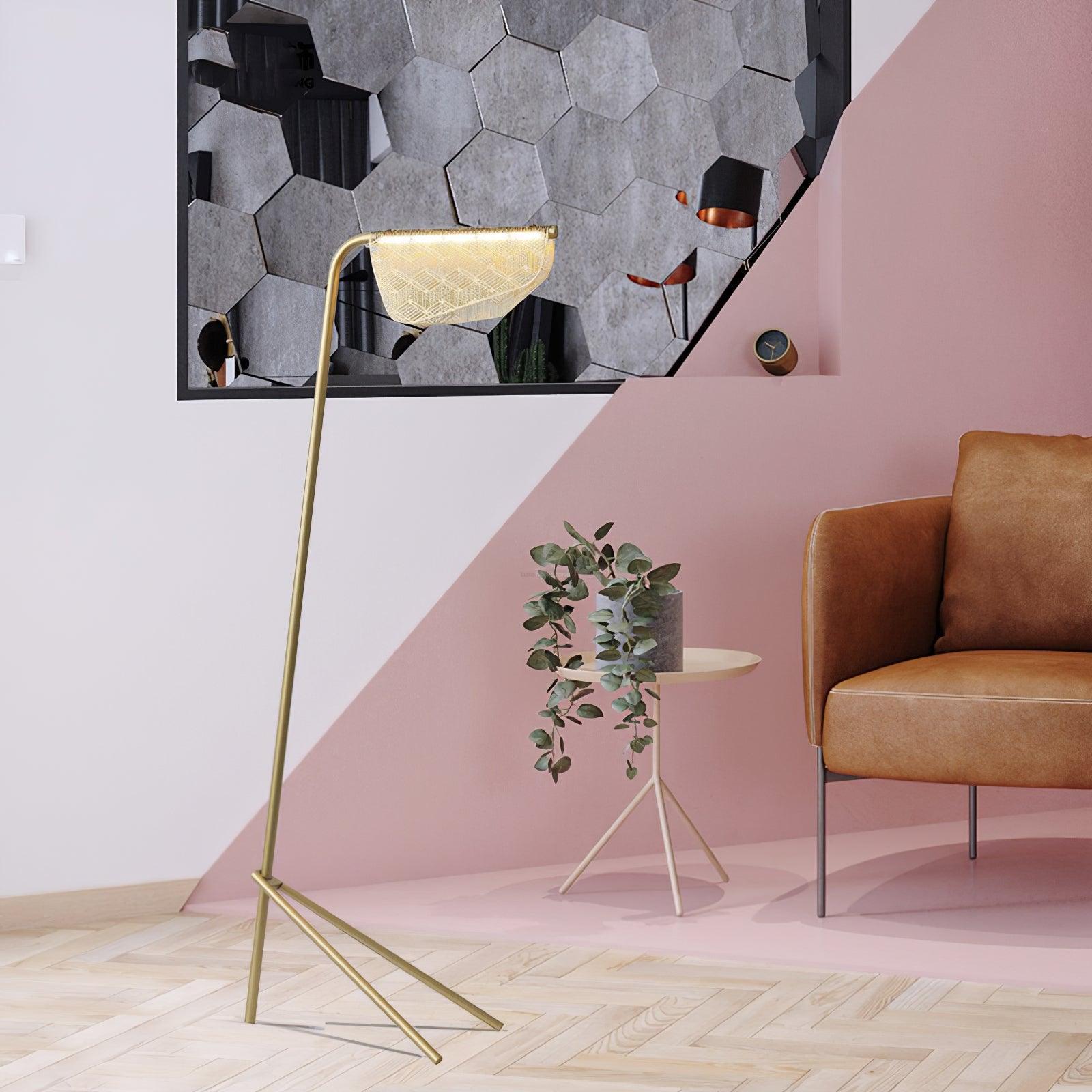 Mediterranea Floor Lamp ∅ 19.3″ - Bent-1-Luxehomezone