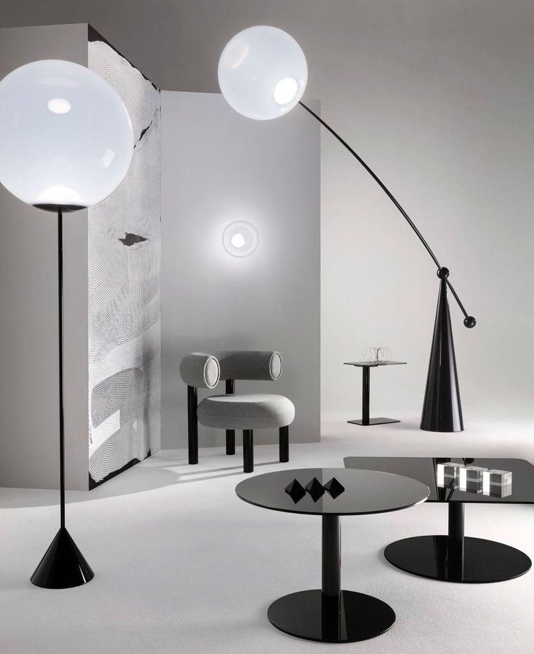 Opal Arc Floor Light - Bent-1-Luxehomezone
