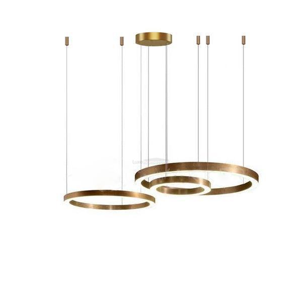 Ring LED Pendant - Straps-1-Luxehomezone