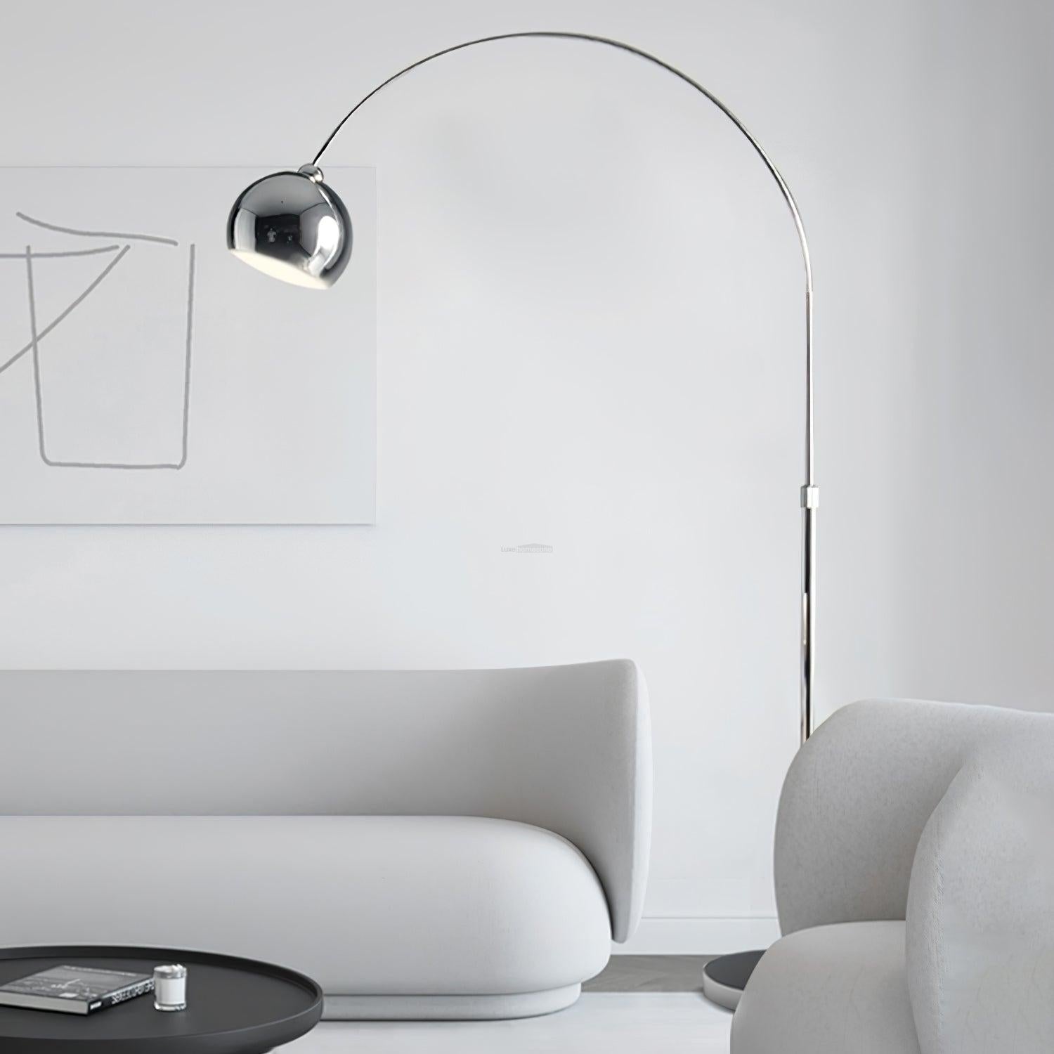 Angle Floor Lamp ∅ 43.3″ - Bent-1-Luxehomezone