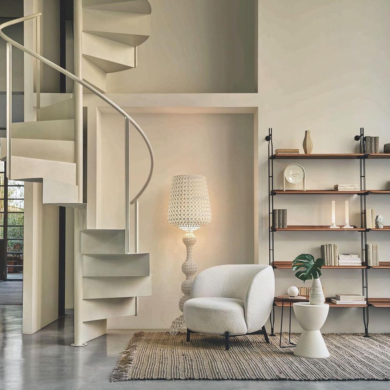 Kabuki Floor Lamp ∅ 19.7″ - Echelon-1-Luxehomezone