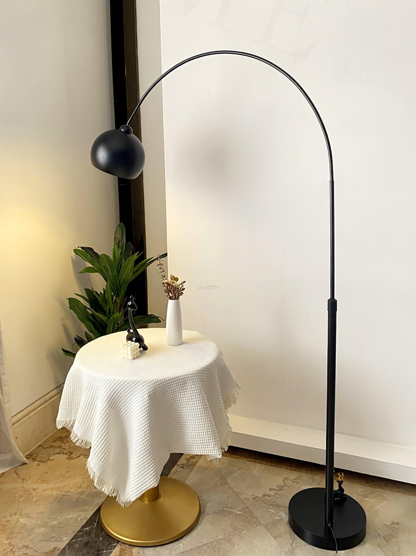 Angle Floor Lamp ∅ 43.3″ - Bent-1-Luxehomezone