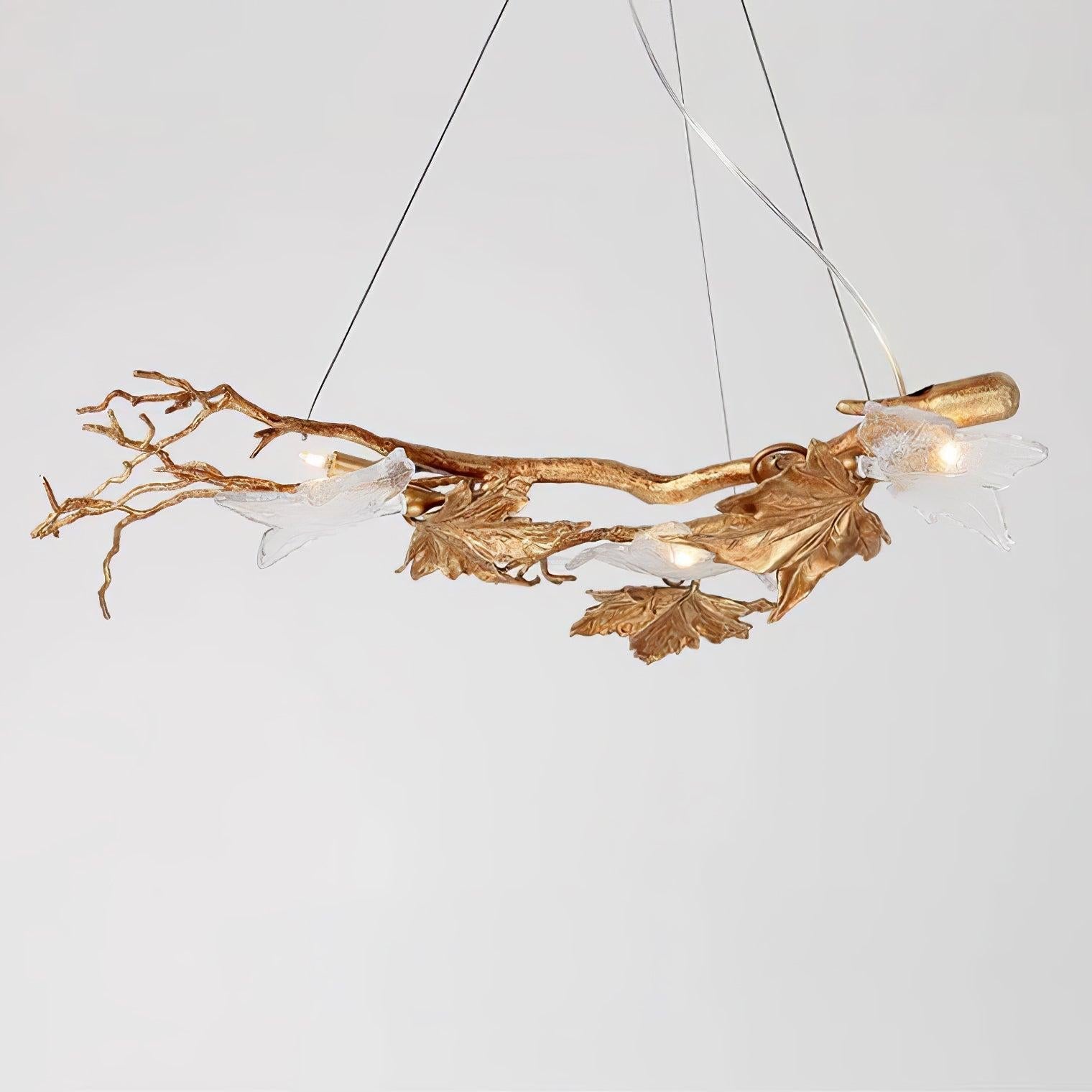 Folio Branch Type Brass Chandelier - Branch-1-Luxehomezone