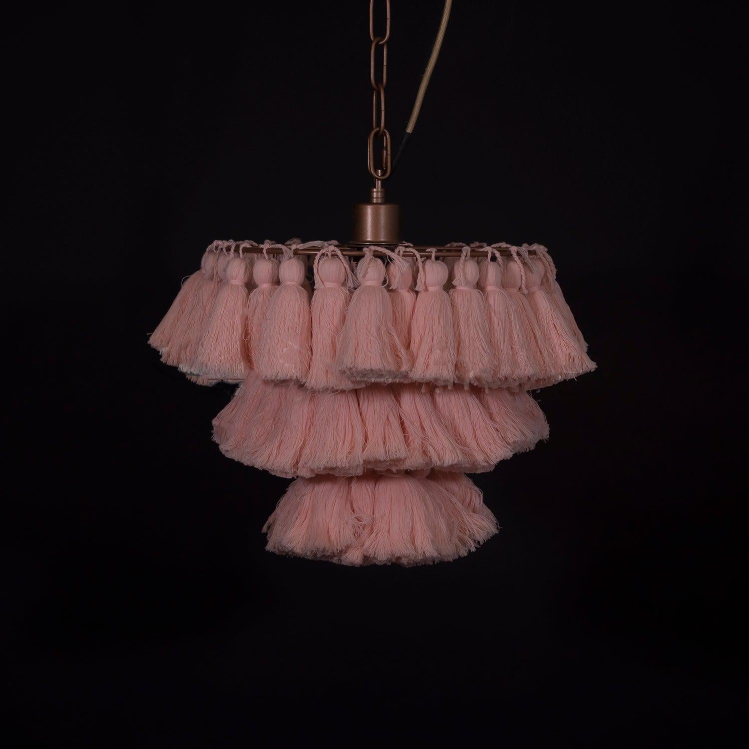 Fela Tassel Chandelier ∅ 11.8″~∅ 25.6″ - Tassel-1-Luxehomezone