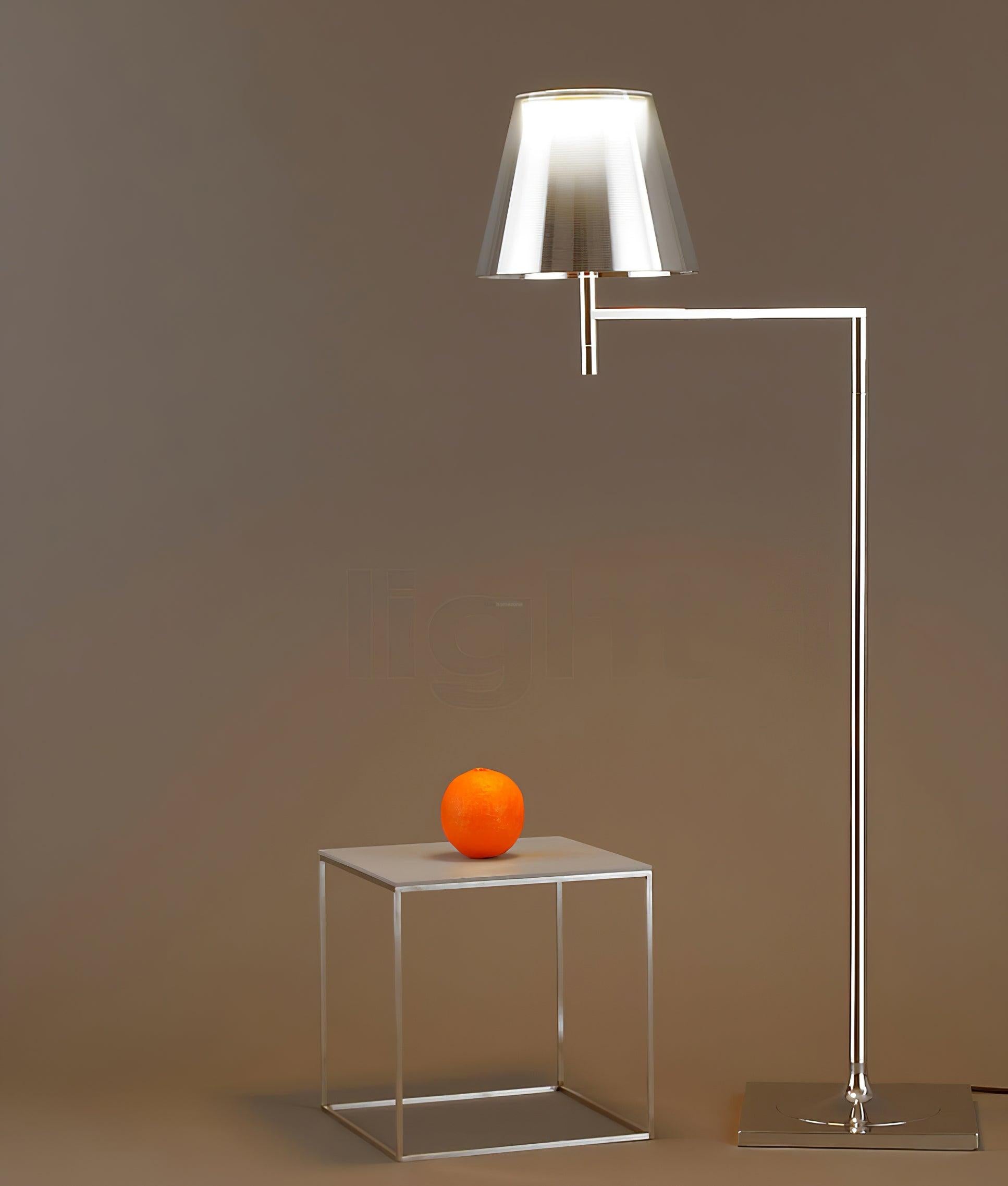 Chrome Prism Bending Floor Lamps - Bent-1-Luxehomezone