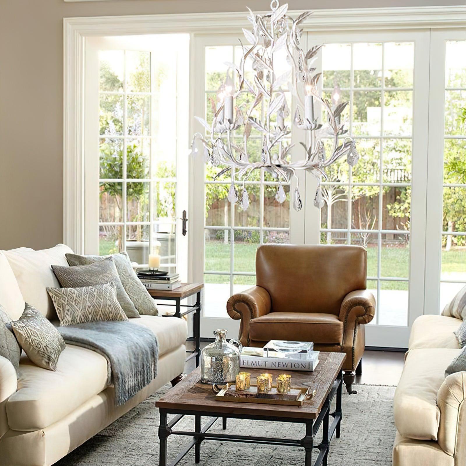 Circeo Candle Chandelier Φ 17.7″ - Candle-1-Luxehomezone