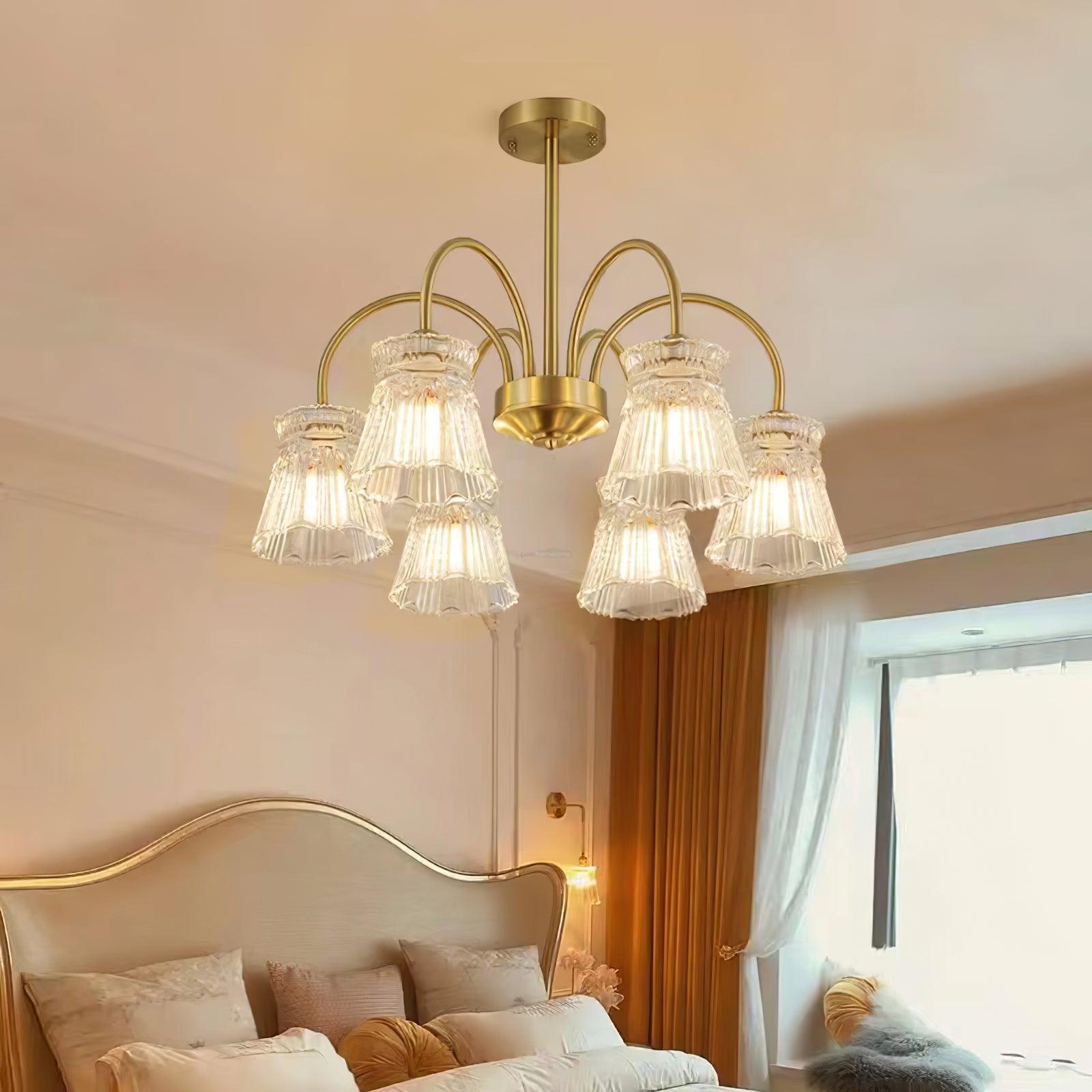 Ice Cream Crystal Chandeliers with 3/5/6/8 heads - Zahara-1-Luxehomezone