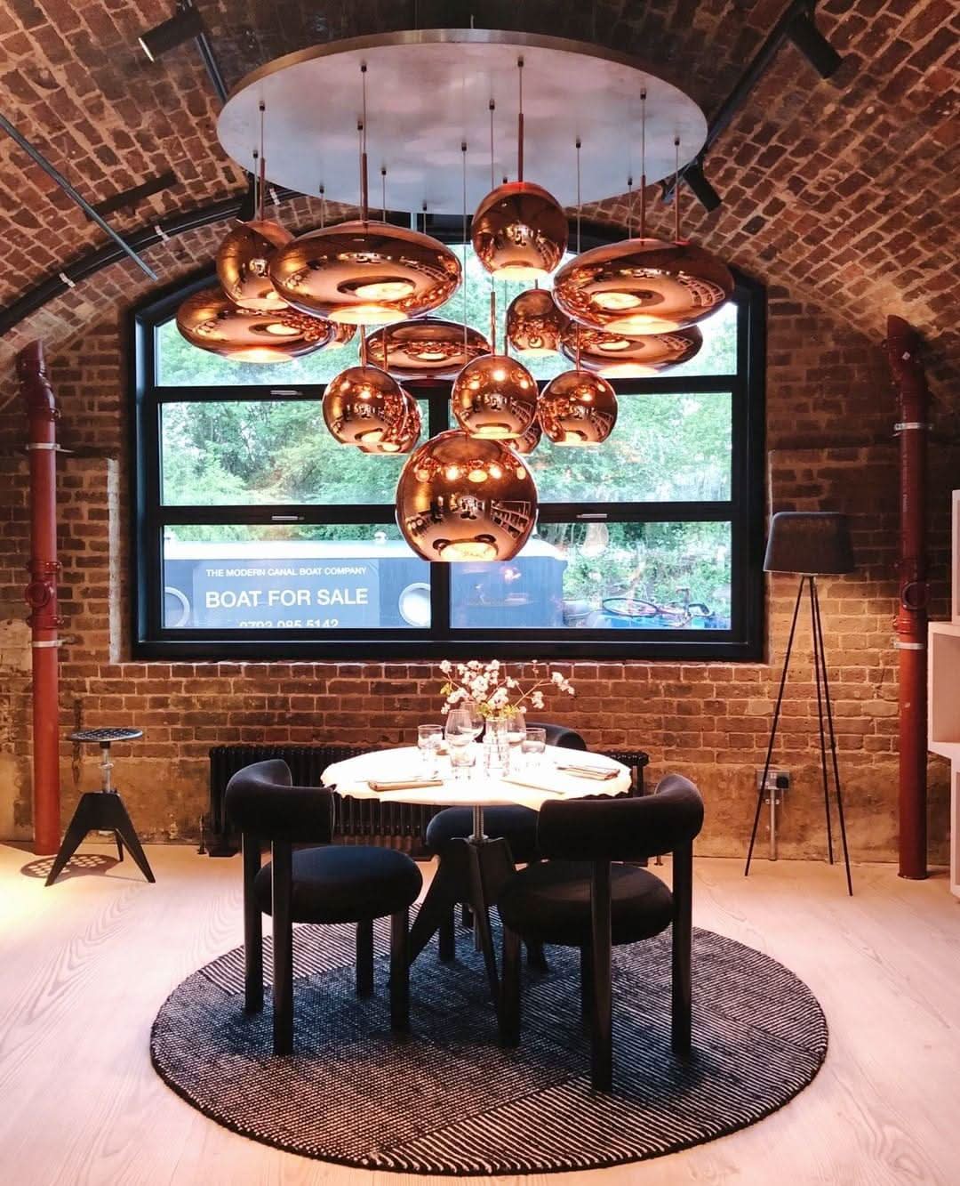 Lava Round Pendant - Luxehomezone