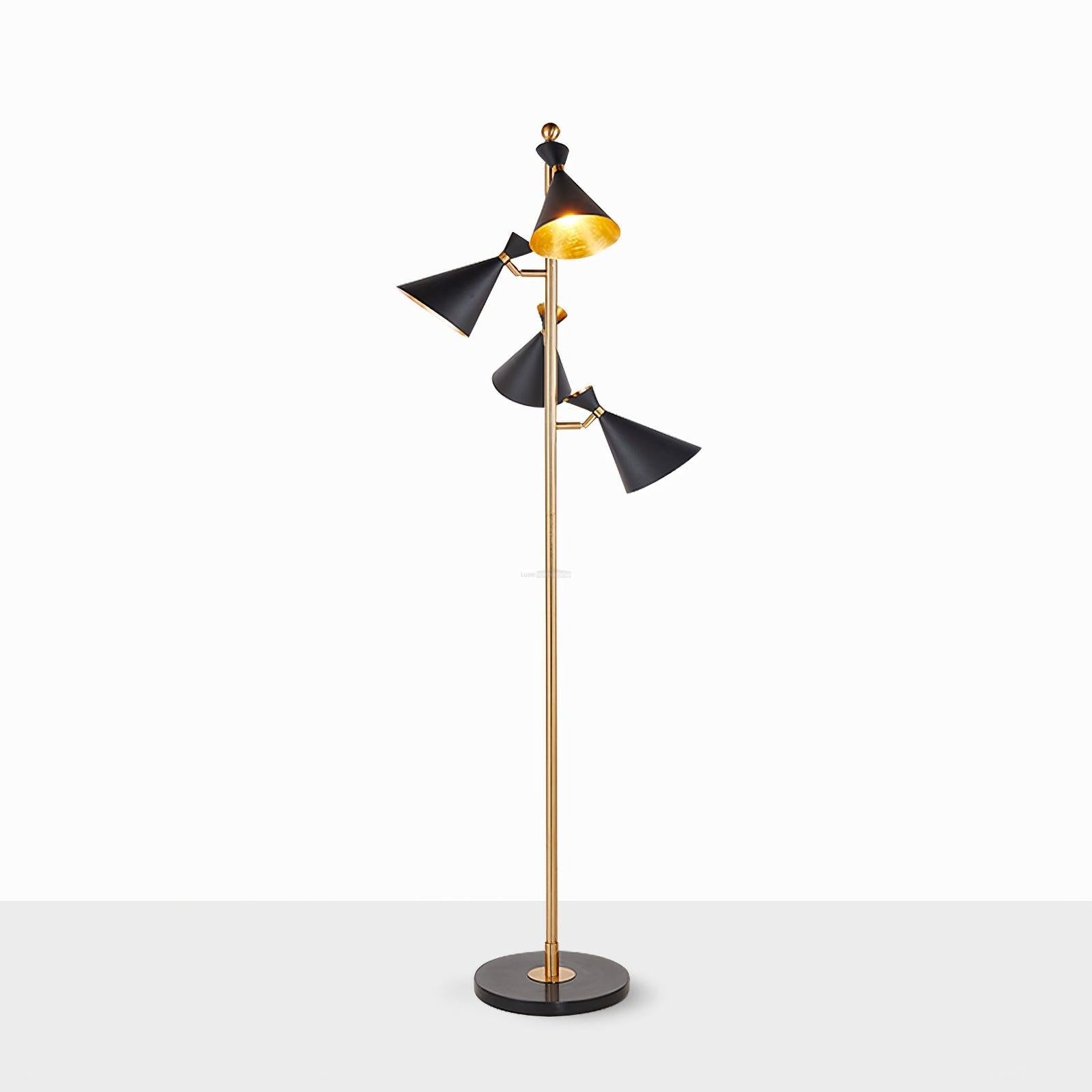 Stilnovo Adjustable Floor Lamp ∅ 23.6″ - Geometry-1-Luxehomezone