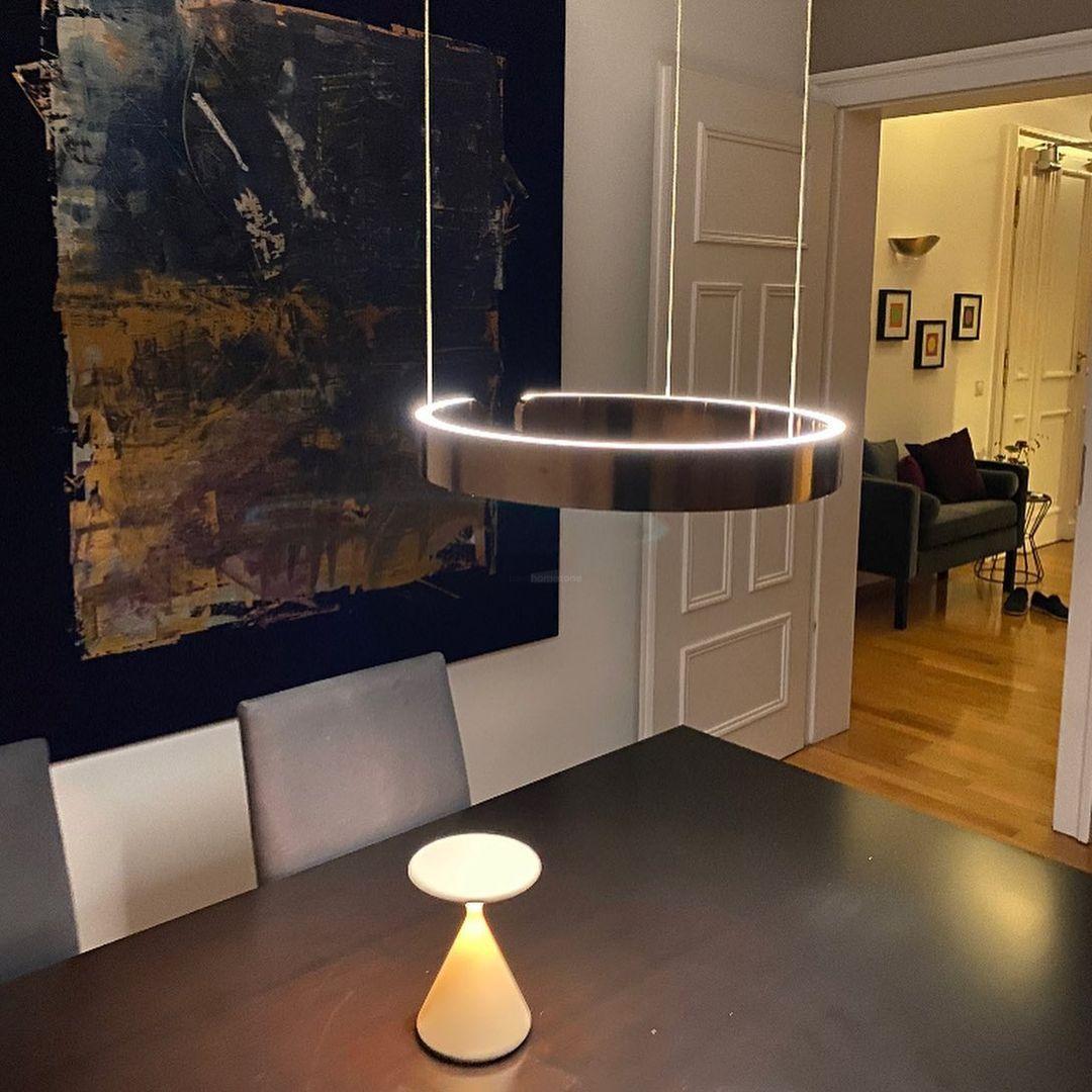 Circular Style Chandelier - ring-1-Luxehomezone