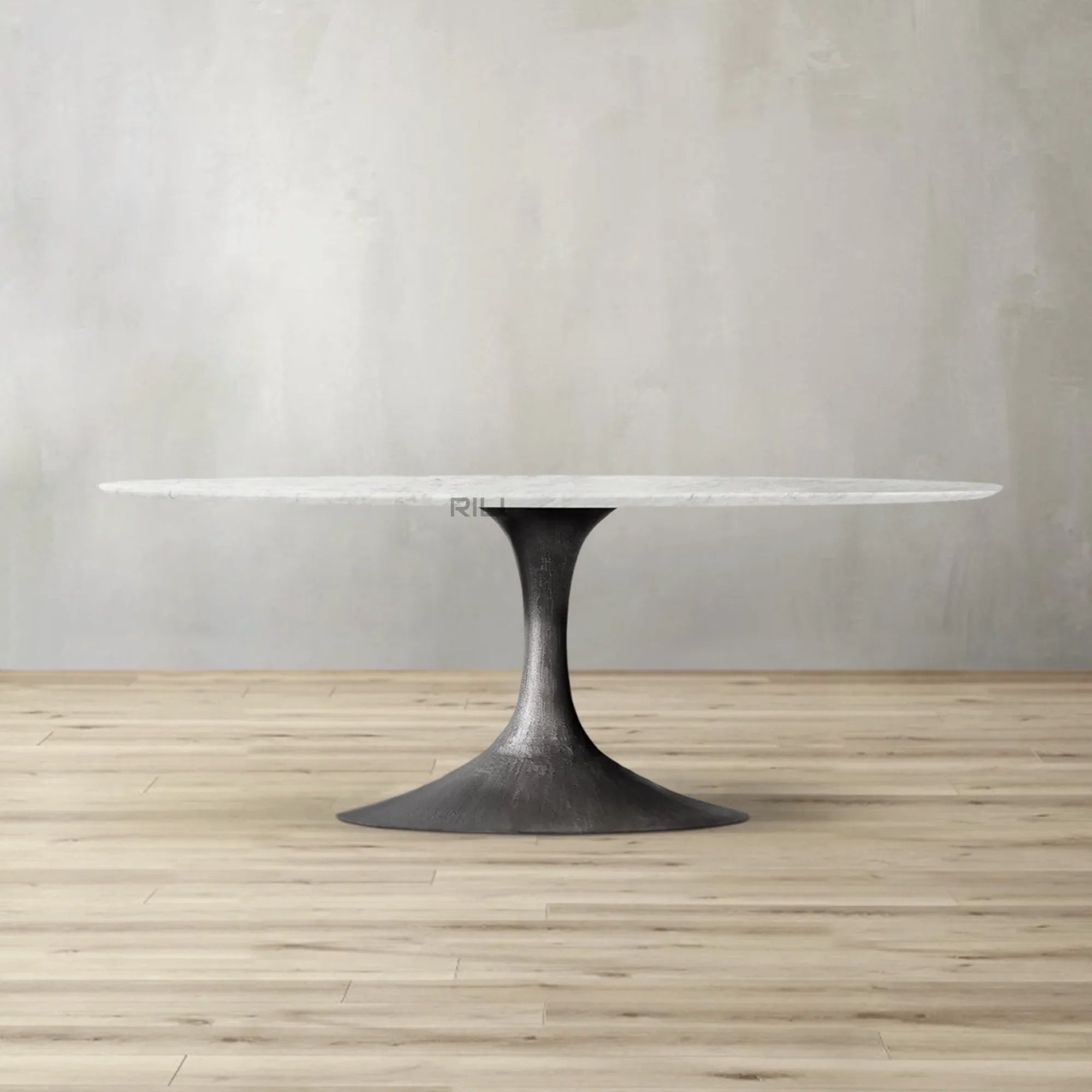 Aero Stone Oval Dining Table