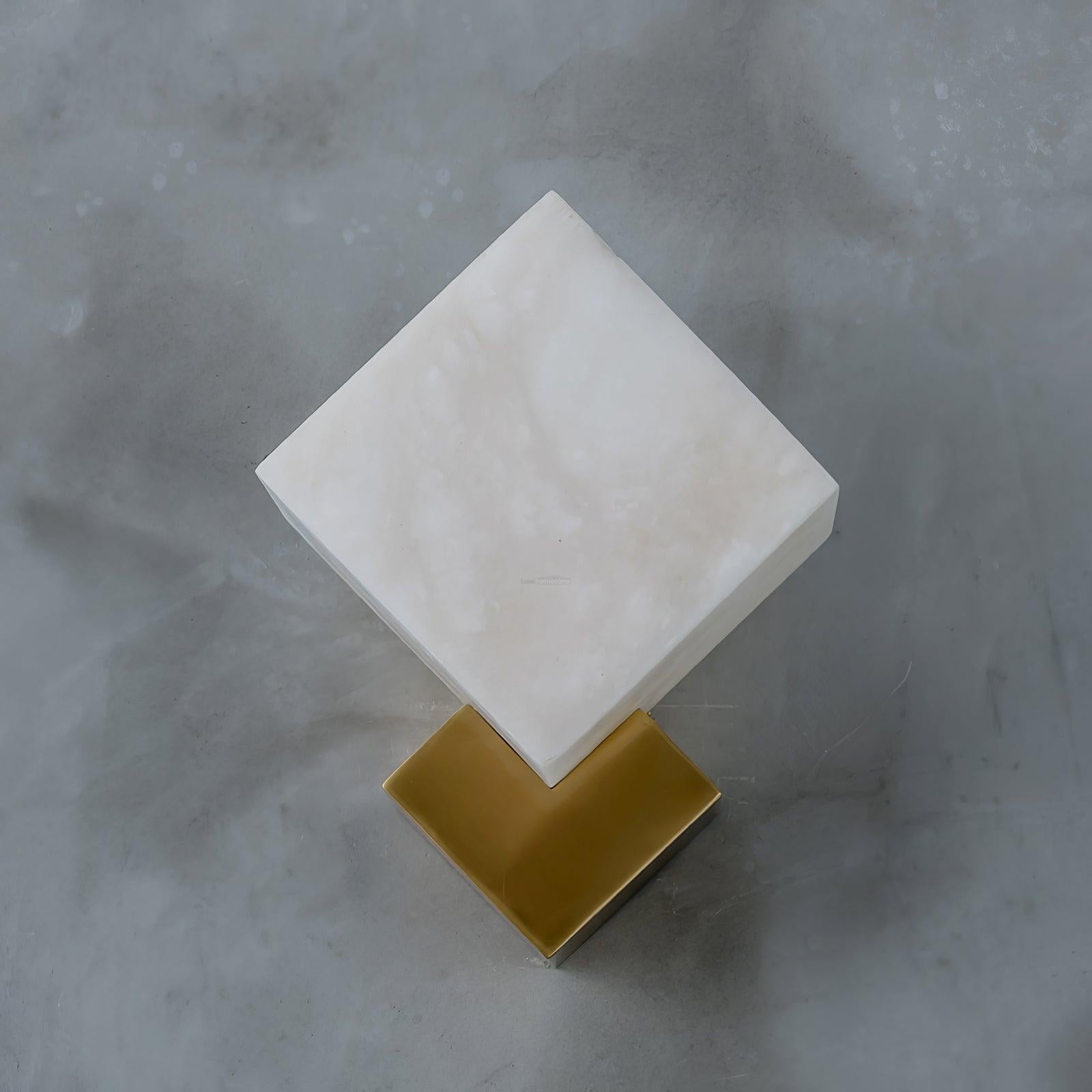 Gatsby Alabaster Wall Sconce - Alabaster, Alabaster Wall Lamp-1-Luxehomezone